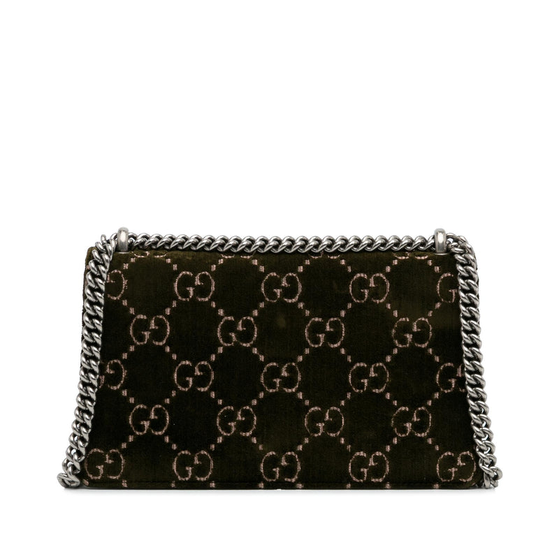 Gucci Small GG Velvet Dionysus Shoulder  Bag (SHG-kiB2ot)