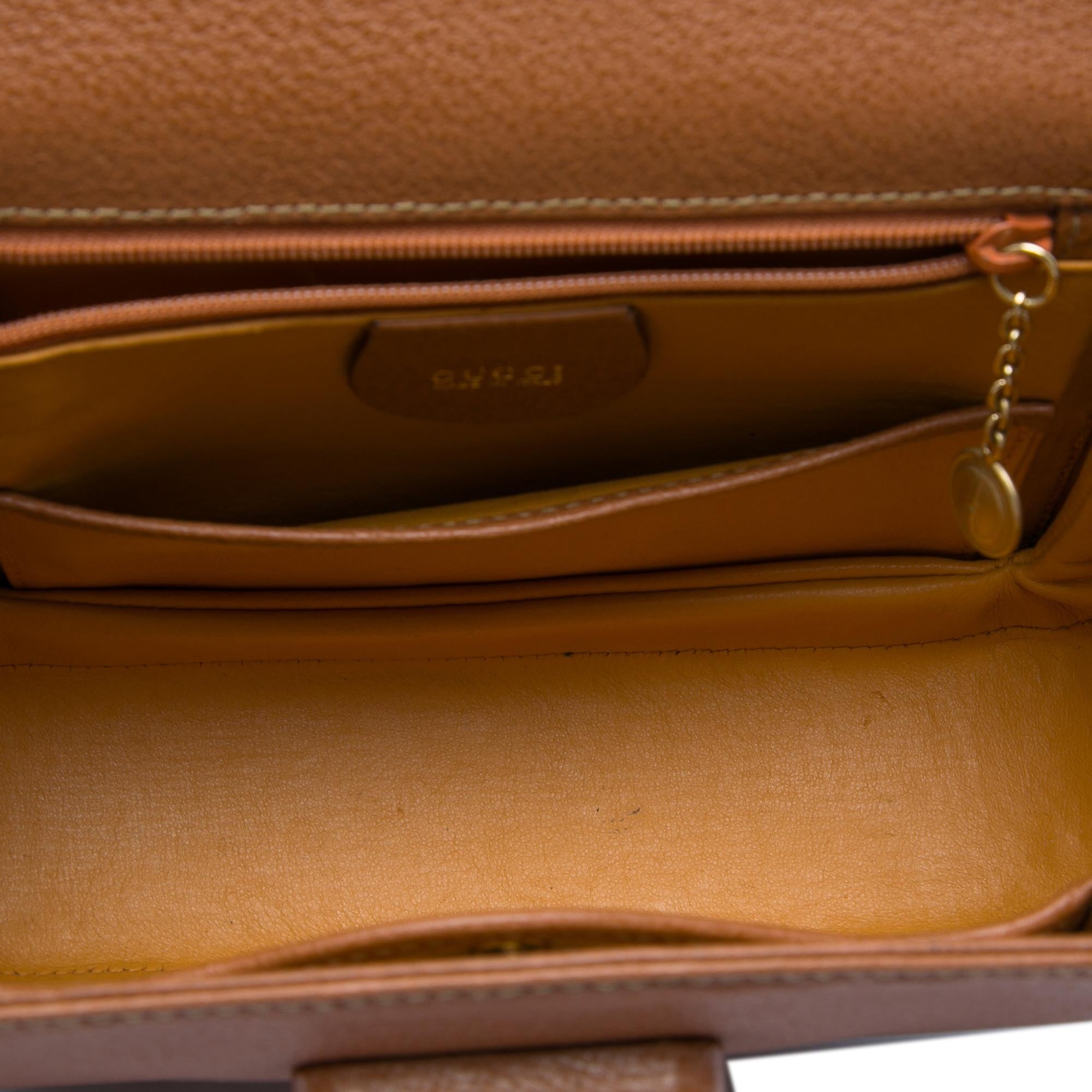 Gucci Small Grained Calfskin Bamboo Night