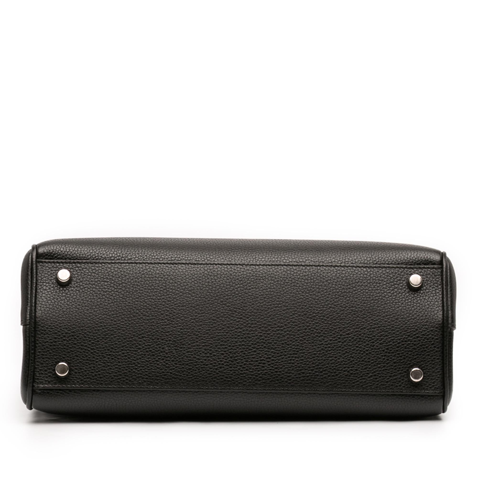 Gucci Small Grained Calfskin Zumi Top Handle Bag
