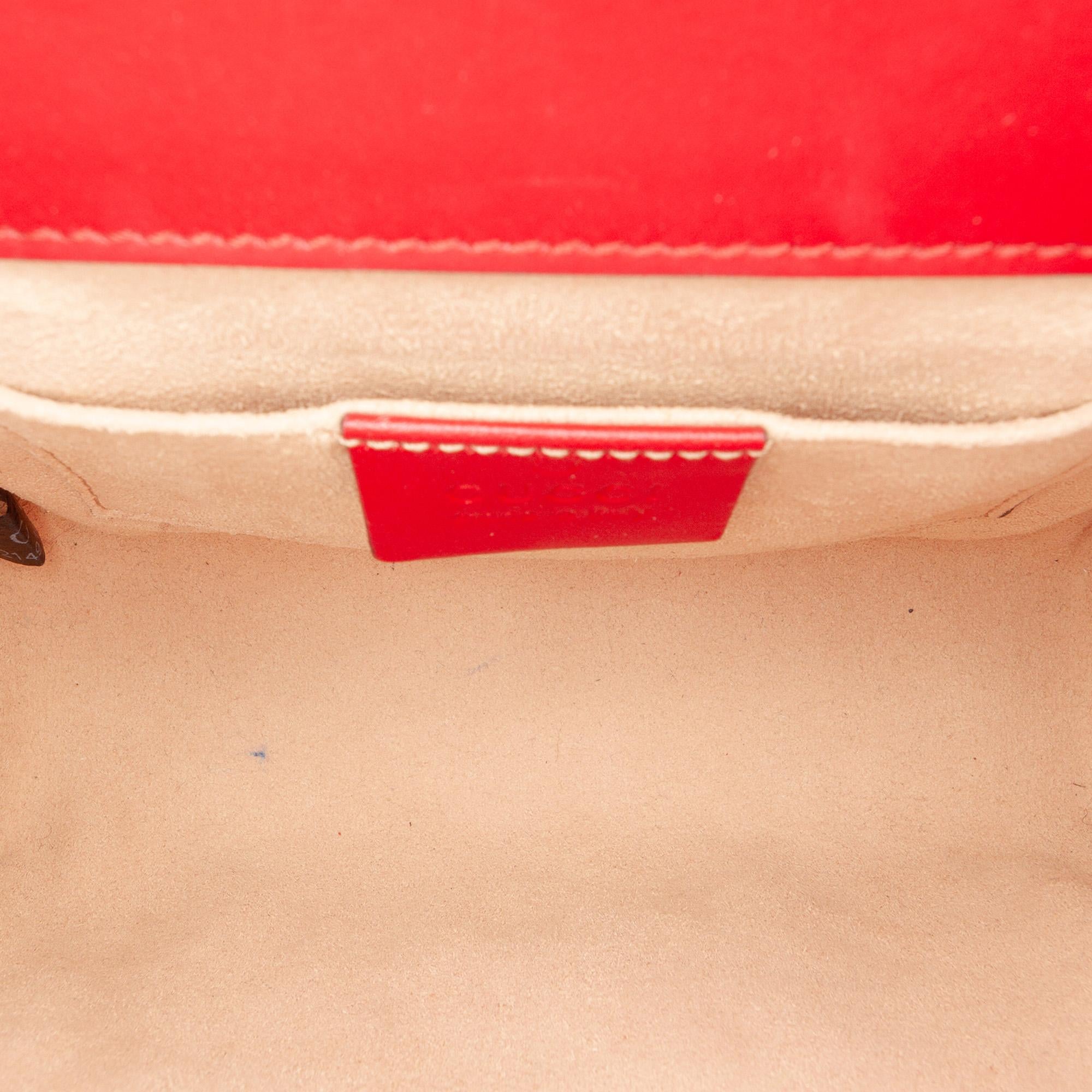 Gucci Small Guccissima Padlock Crossbody