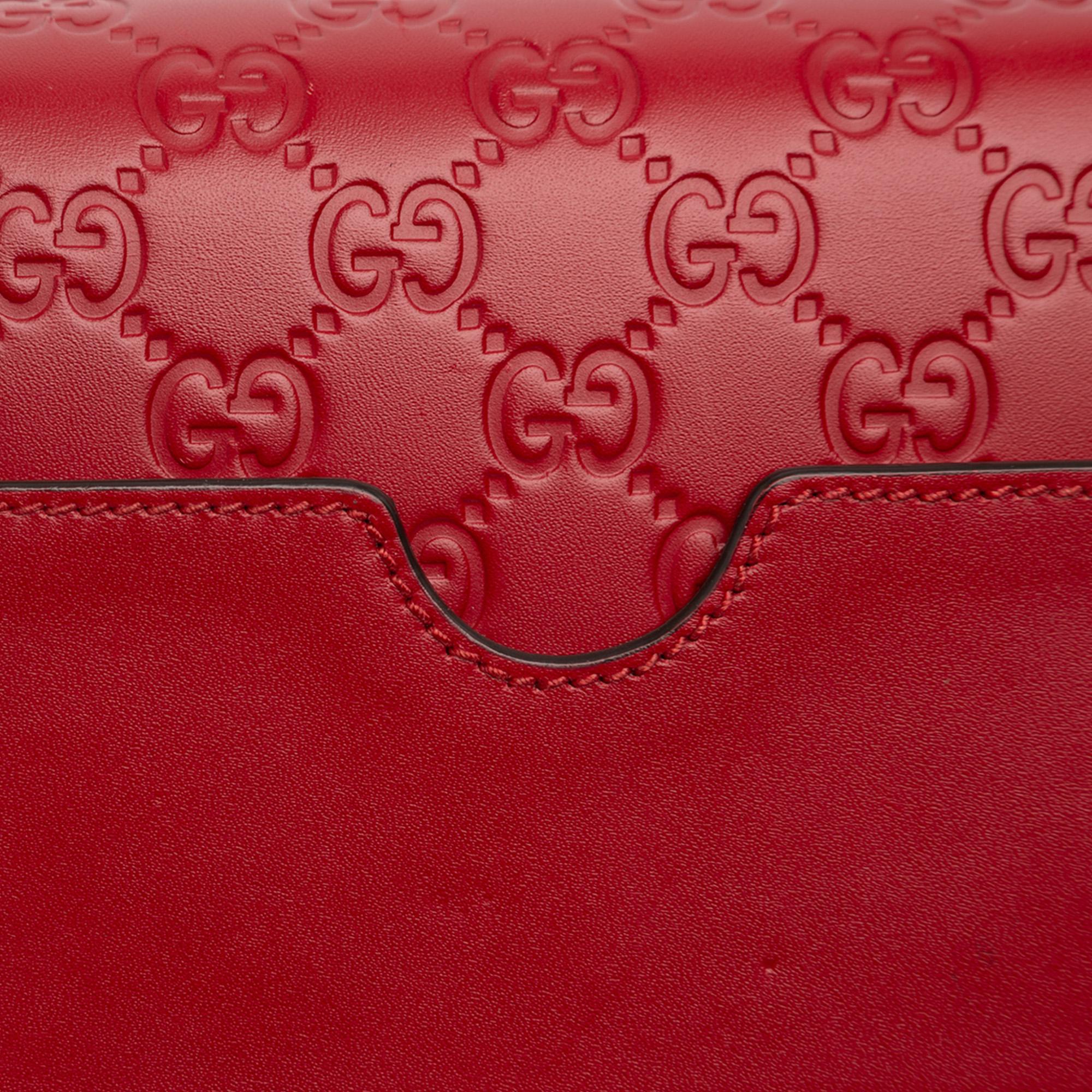 Gucci Small Guccissima Padlock Crossbody