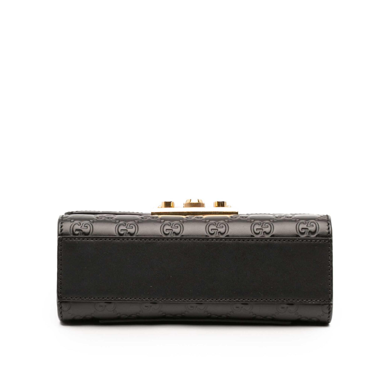 Gucci Small Guccissima Padlock Crossbody