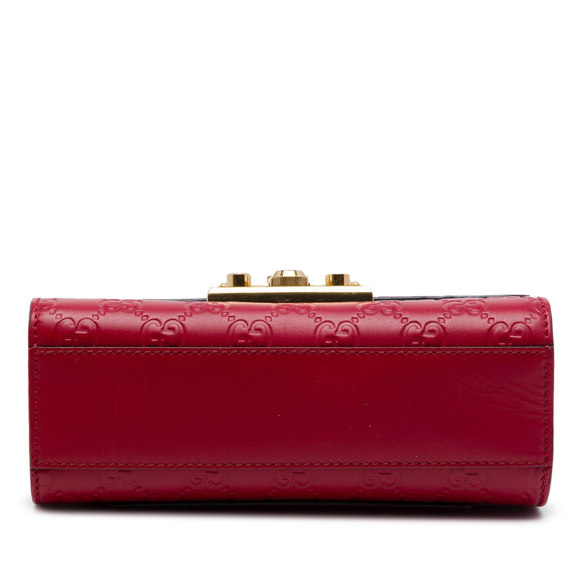 Gucci Small Guccissima Padlock Crossbody
