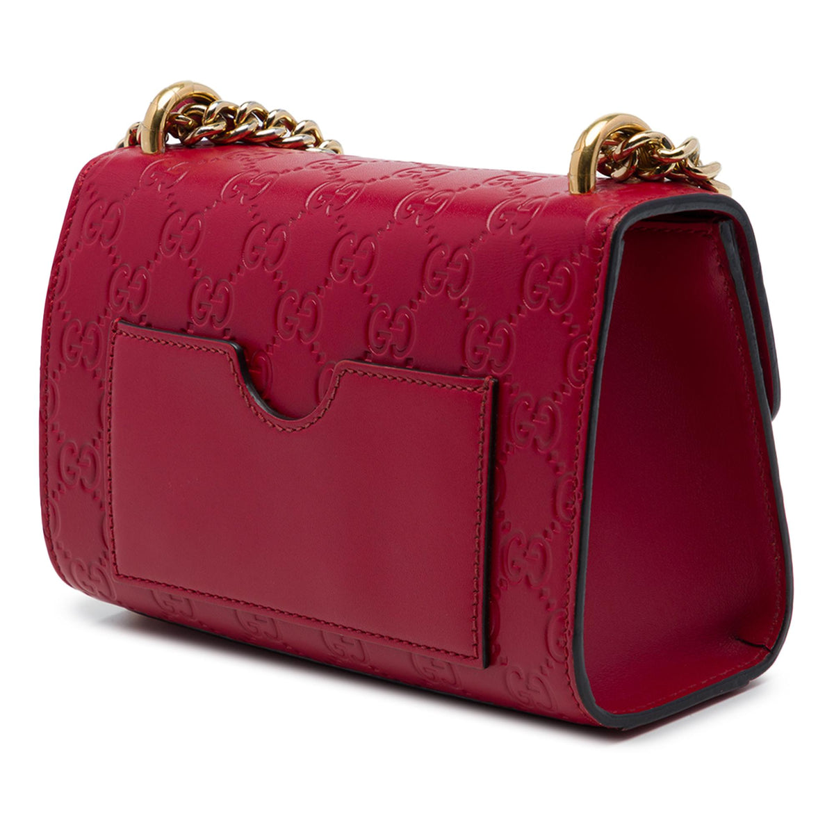 Gucci Small Guccissima Padlock Crossbody