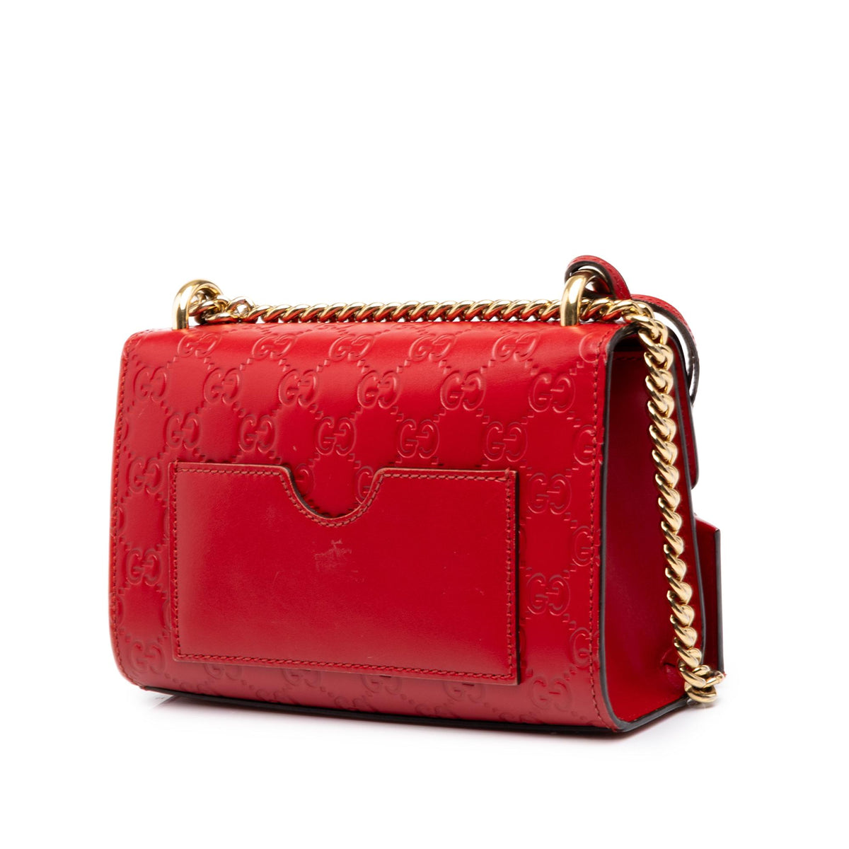 Gucci Small Guccissima Padlock Crossbody