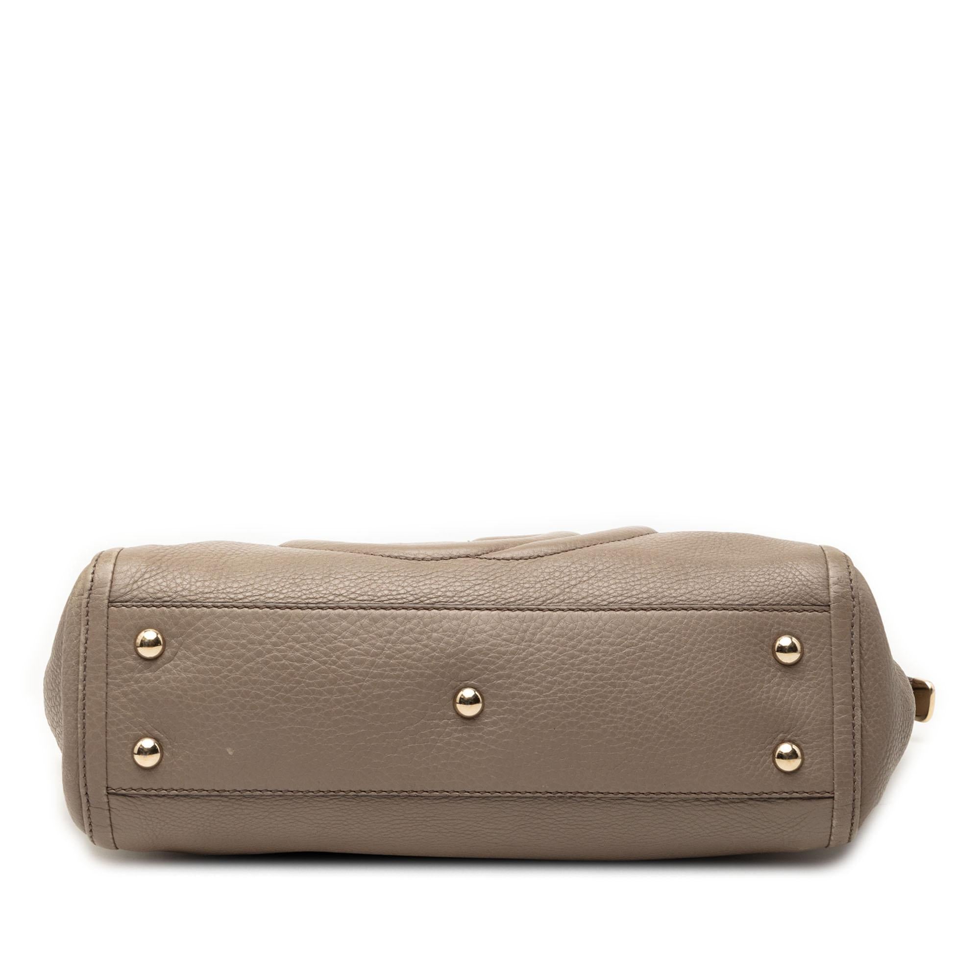Gucci Small Leather Soho Working Tote