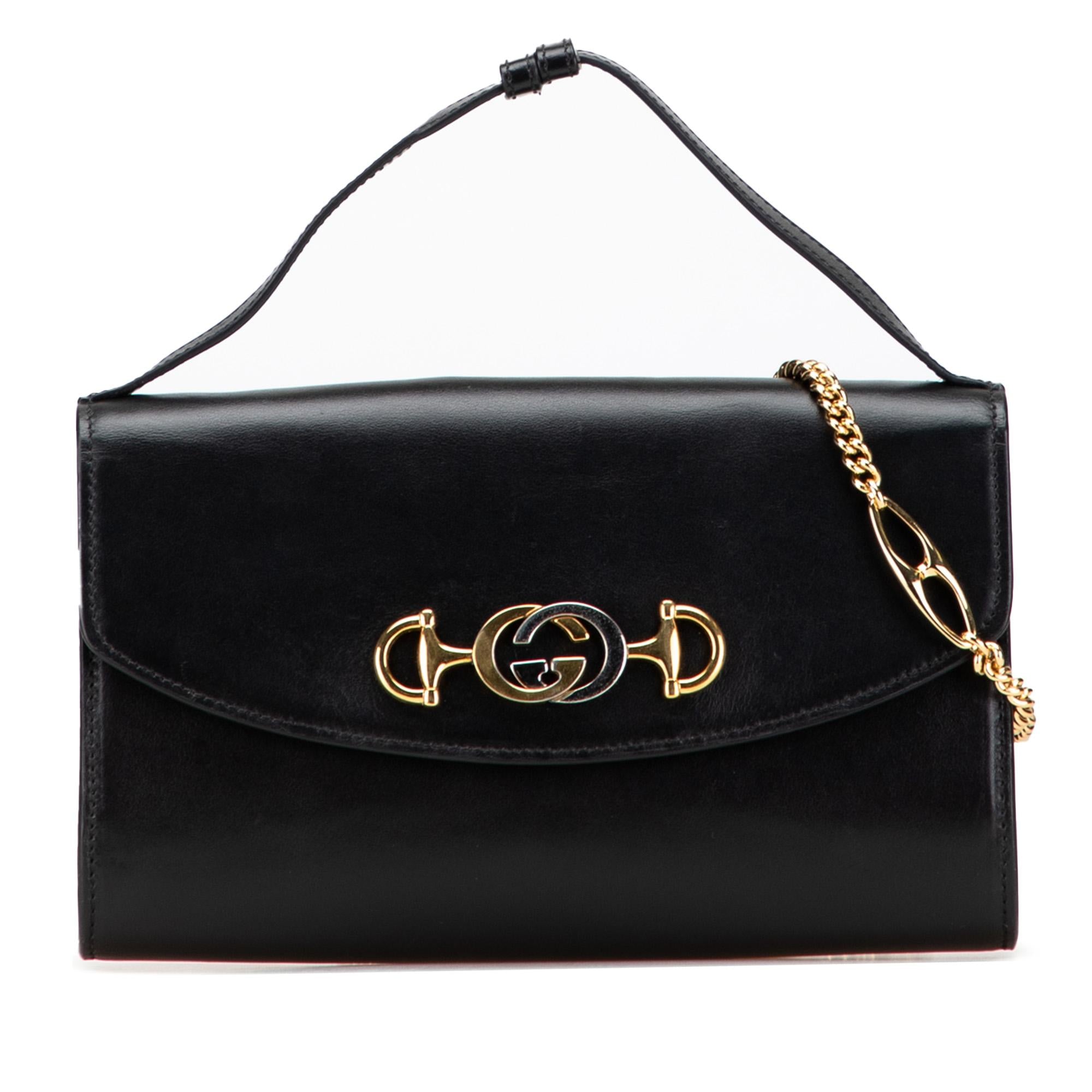 Gucci Small Leather Zumi Satchel