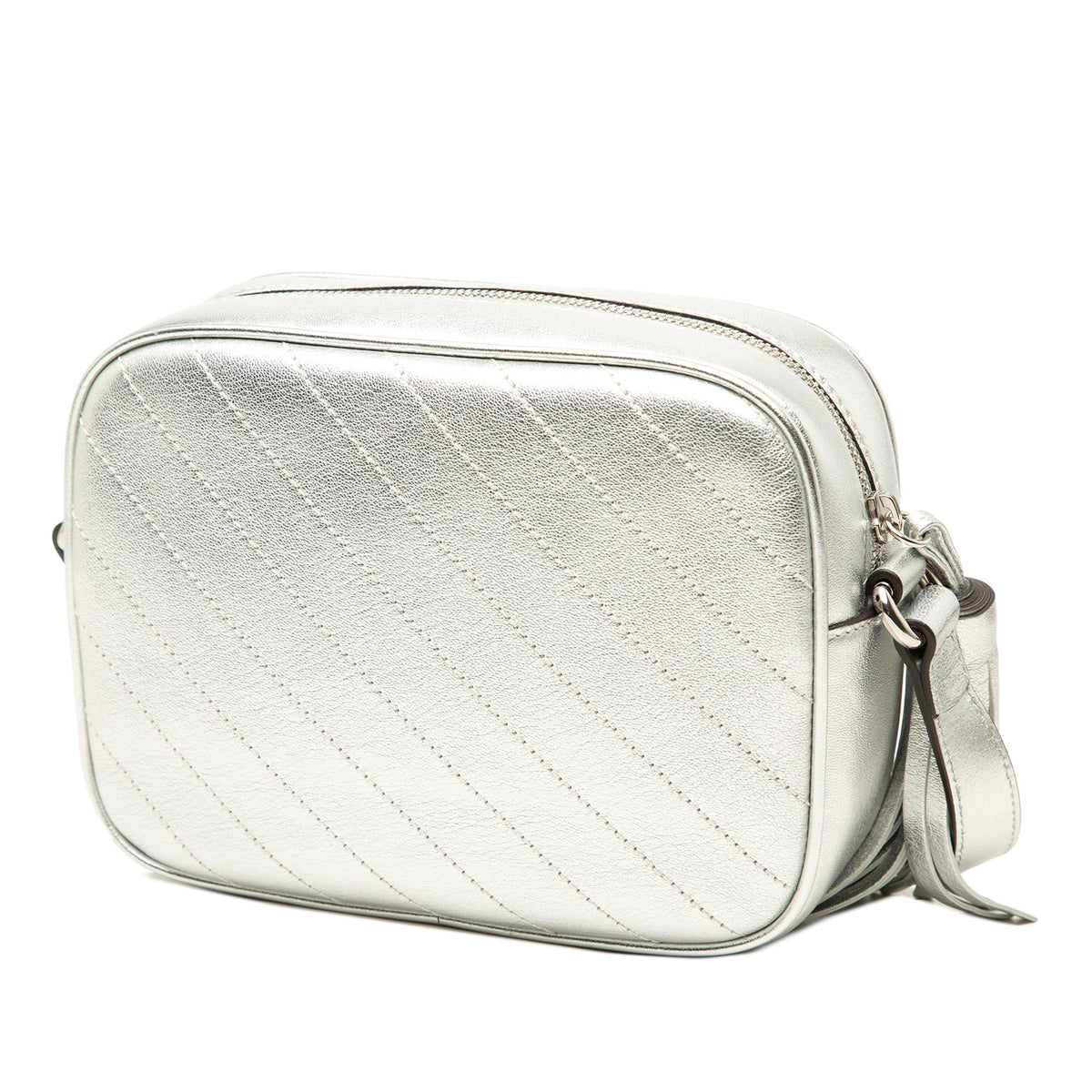 Gucci Small Metallic Calfskin Blondie Crossbody