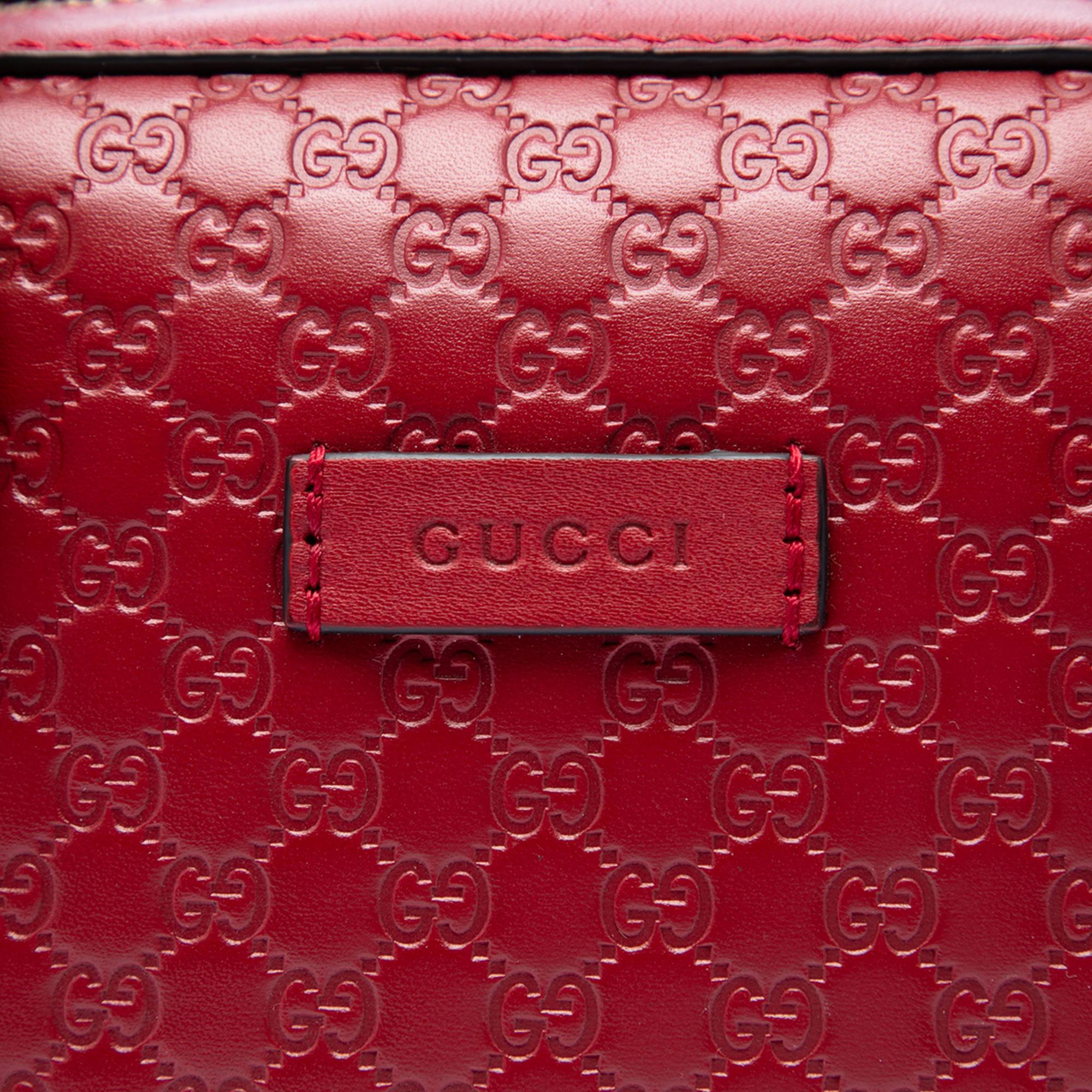 Gucci Small Microguccissima Bree Satchel