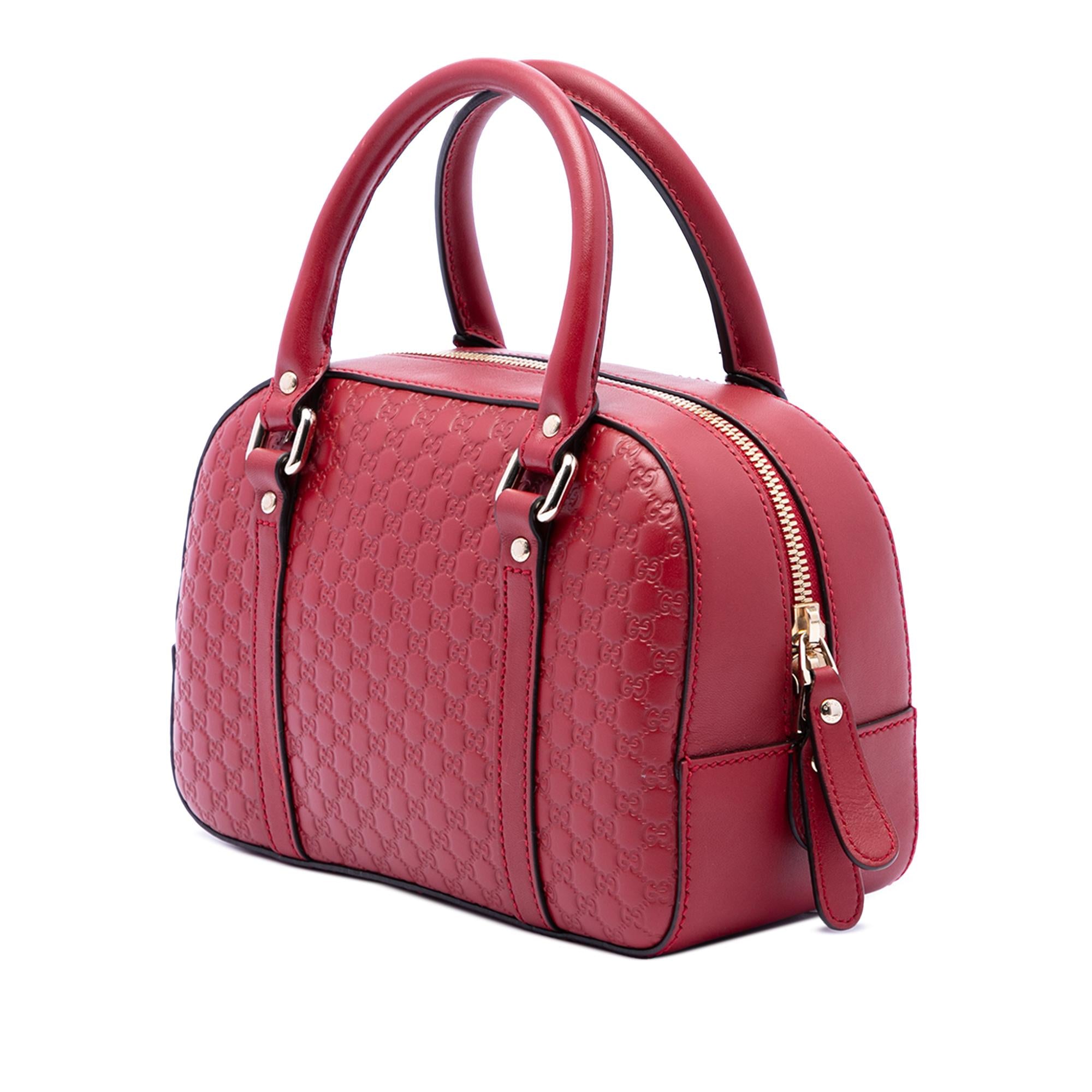 Gucci Small Microguccissima Bree Satchel