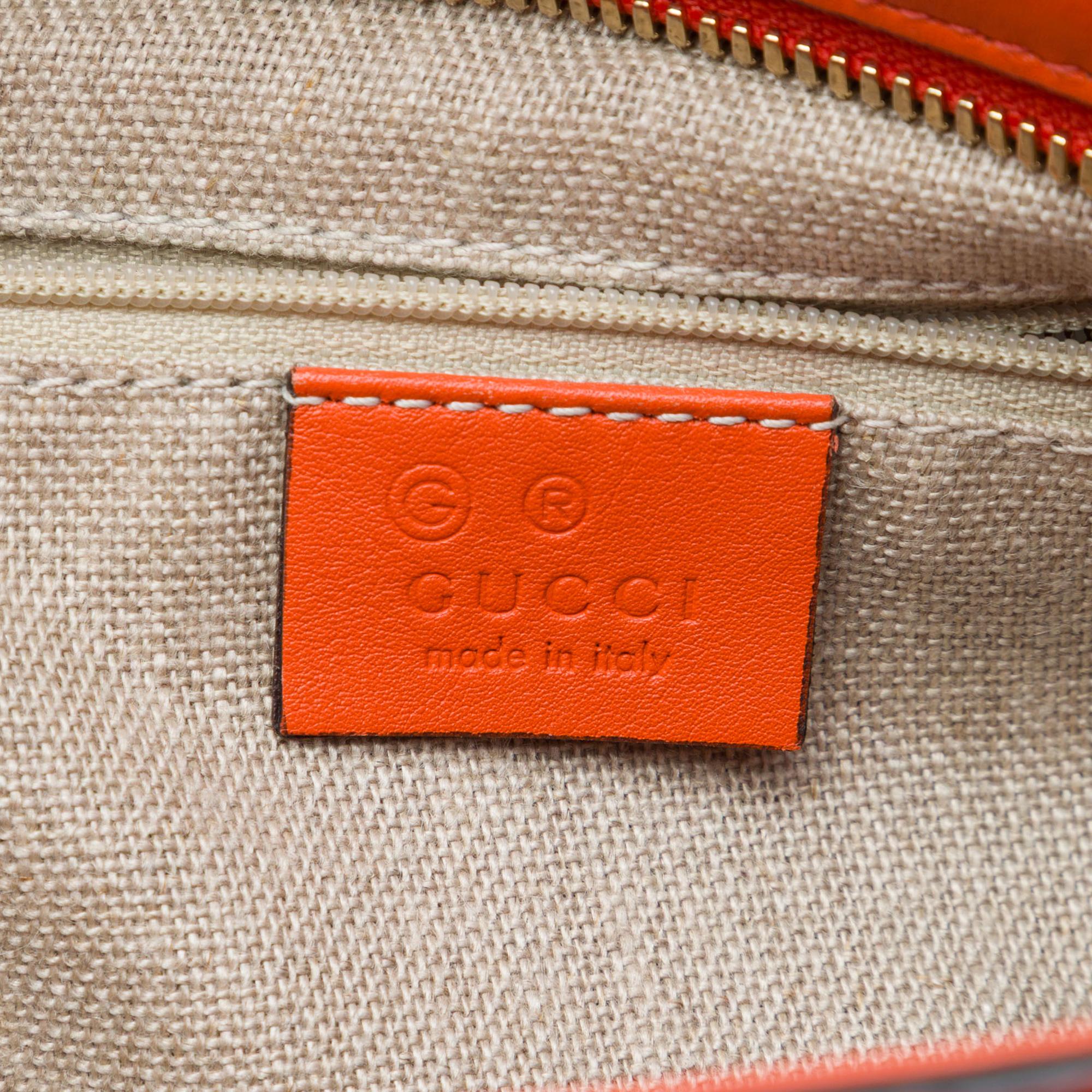 Gucci Small Microguccissima Bree Satchel