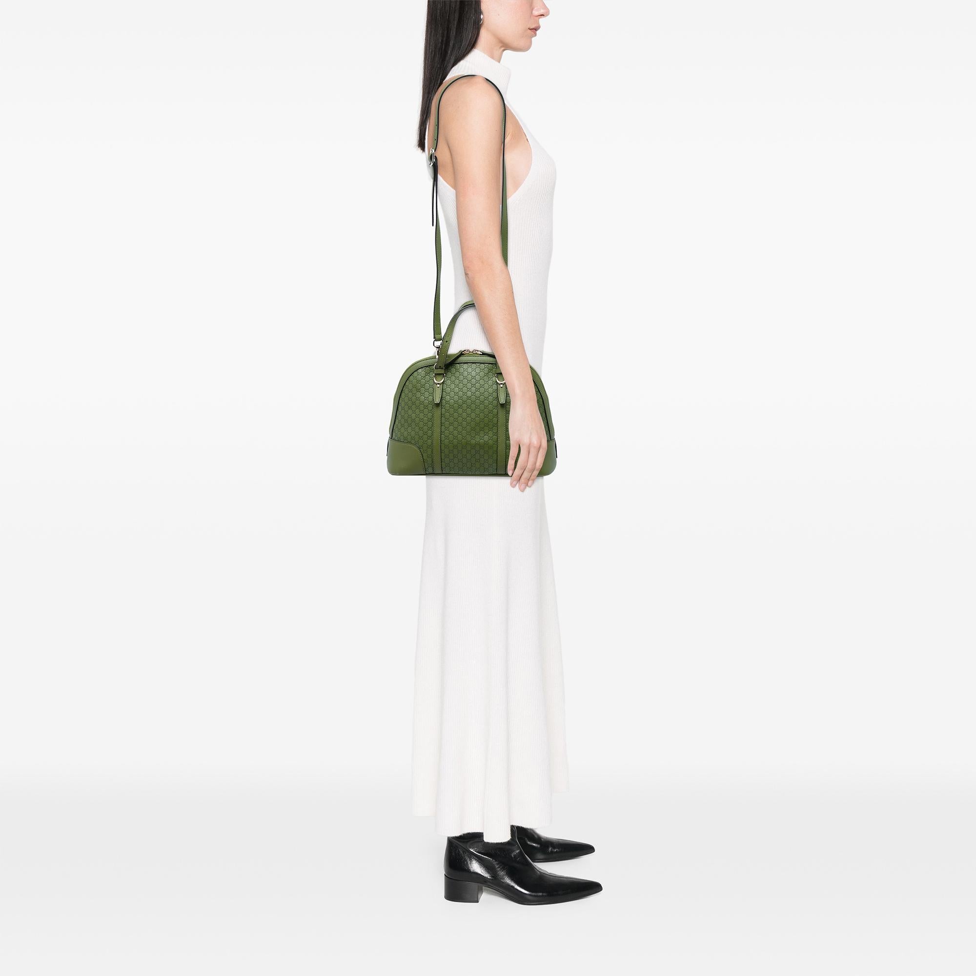 Gucci Small Microguccissima Nice Dome Satchel