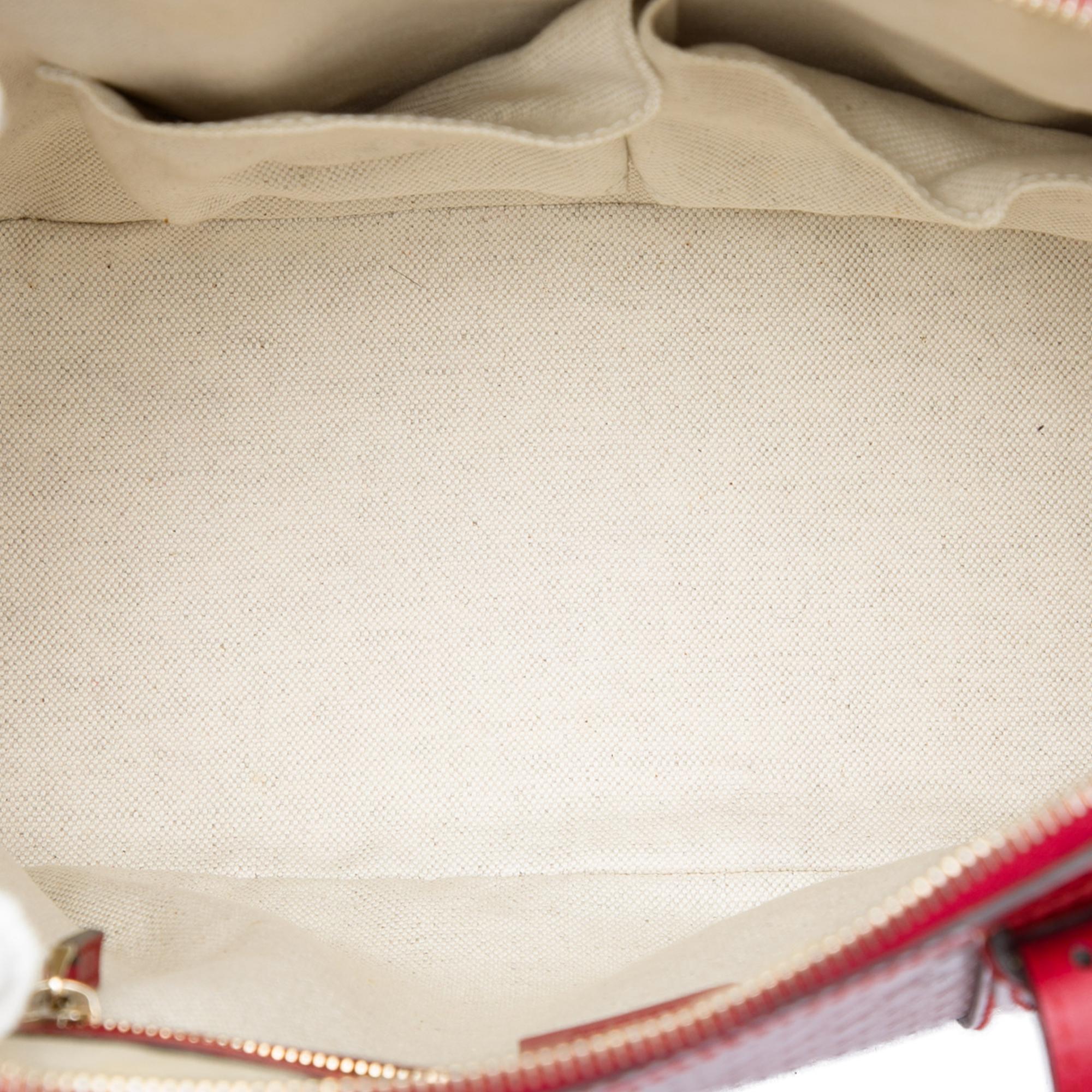 Gucci Small Microguccissima Patent Nice Dome Satchel
