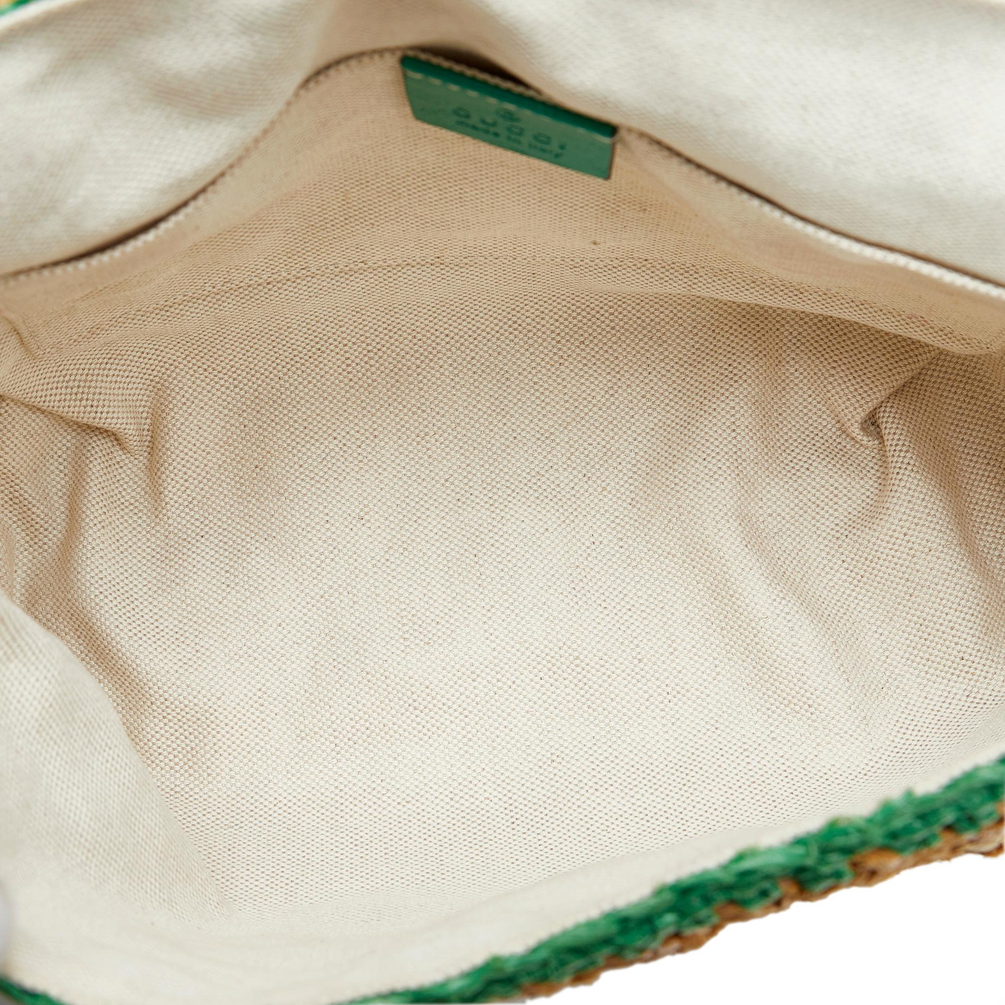 Gucci Small Raffia GG Marmont Crossbody (SHG-aHeBXr)