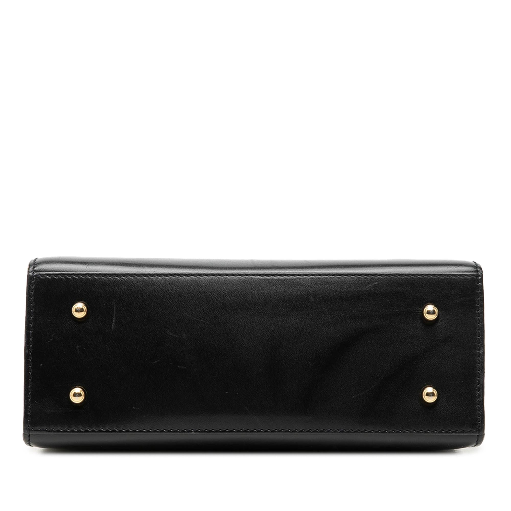 Gucci Smooth Calfskin Lady Lock Satchel