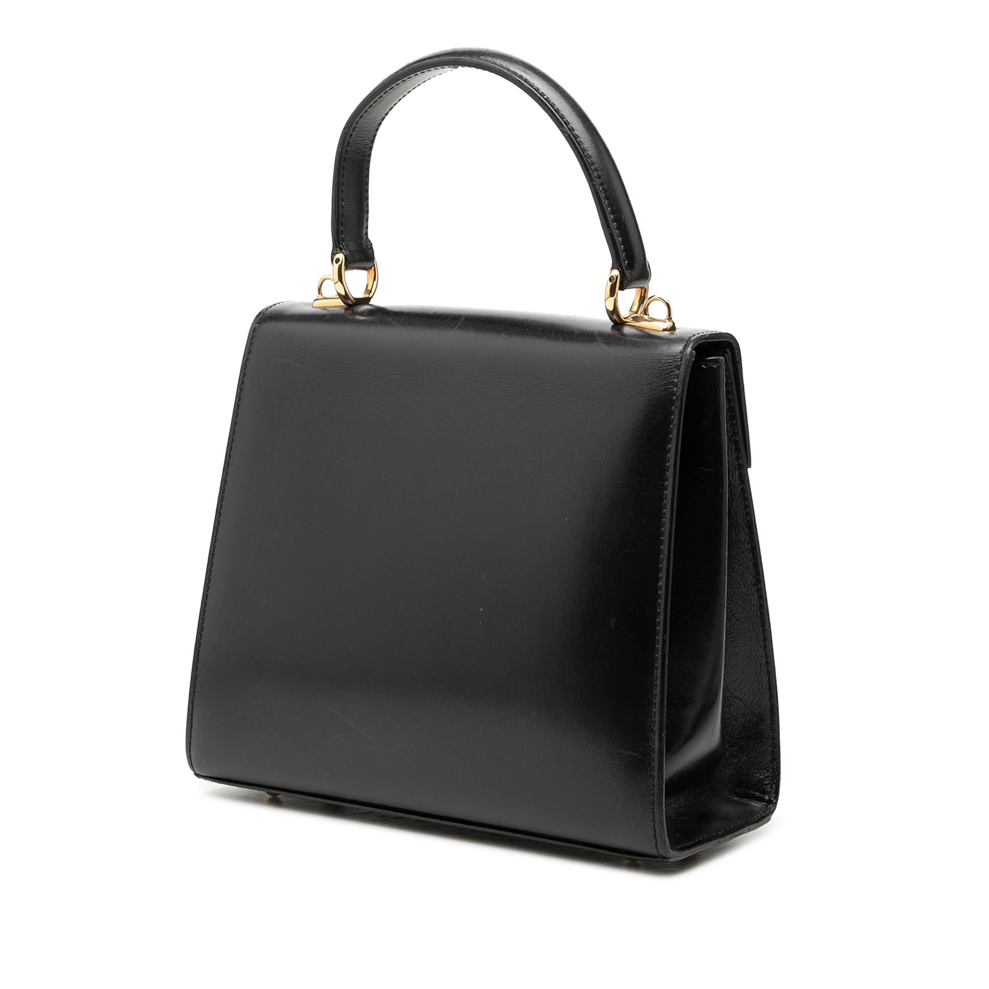 Gucci Smooth Calfskin Lady Lock Satchel