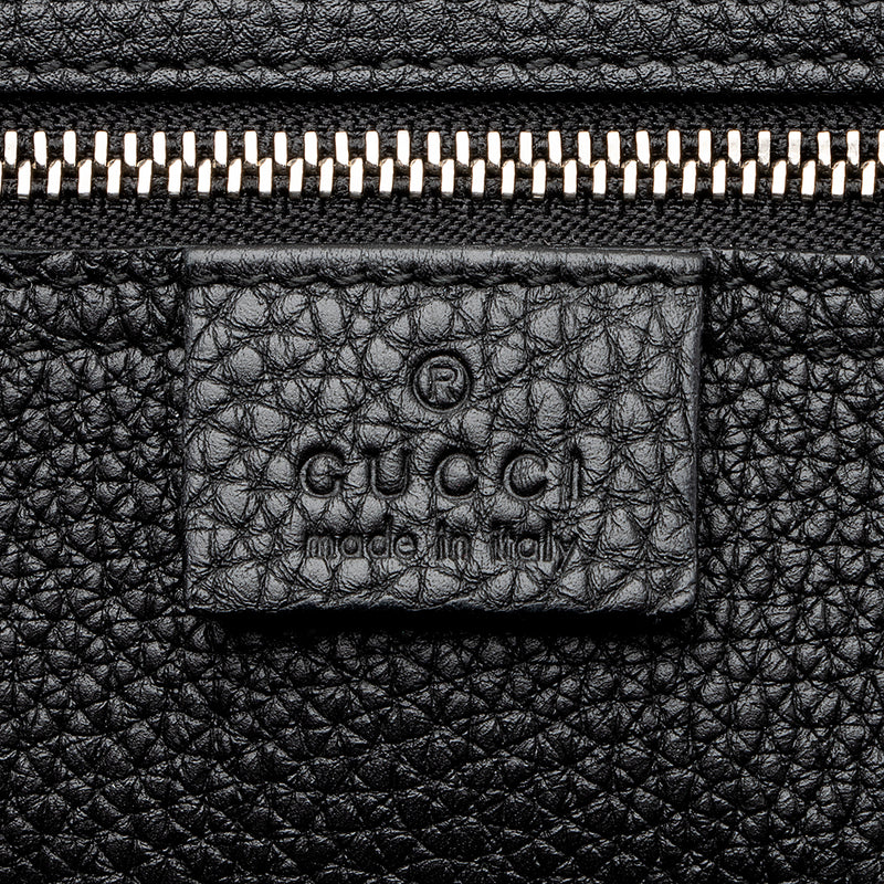 Gucci Soft Pebbled Leather Jackie Medium Tote (SHF-14711)