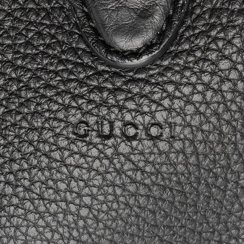 Gucci Soft Pebbled Leather Jackie Medium Tote (SHF-8Qshpx)