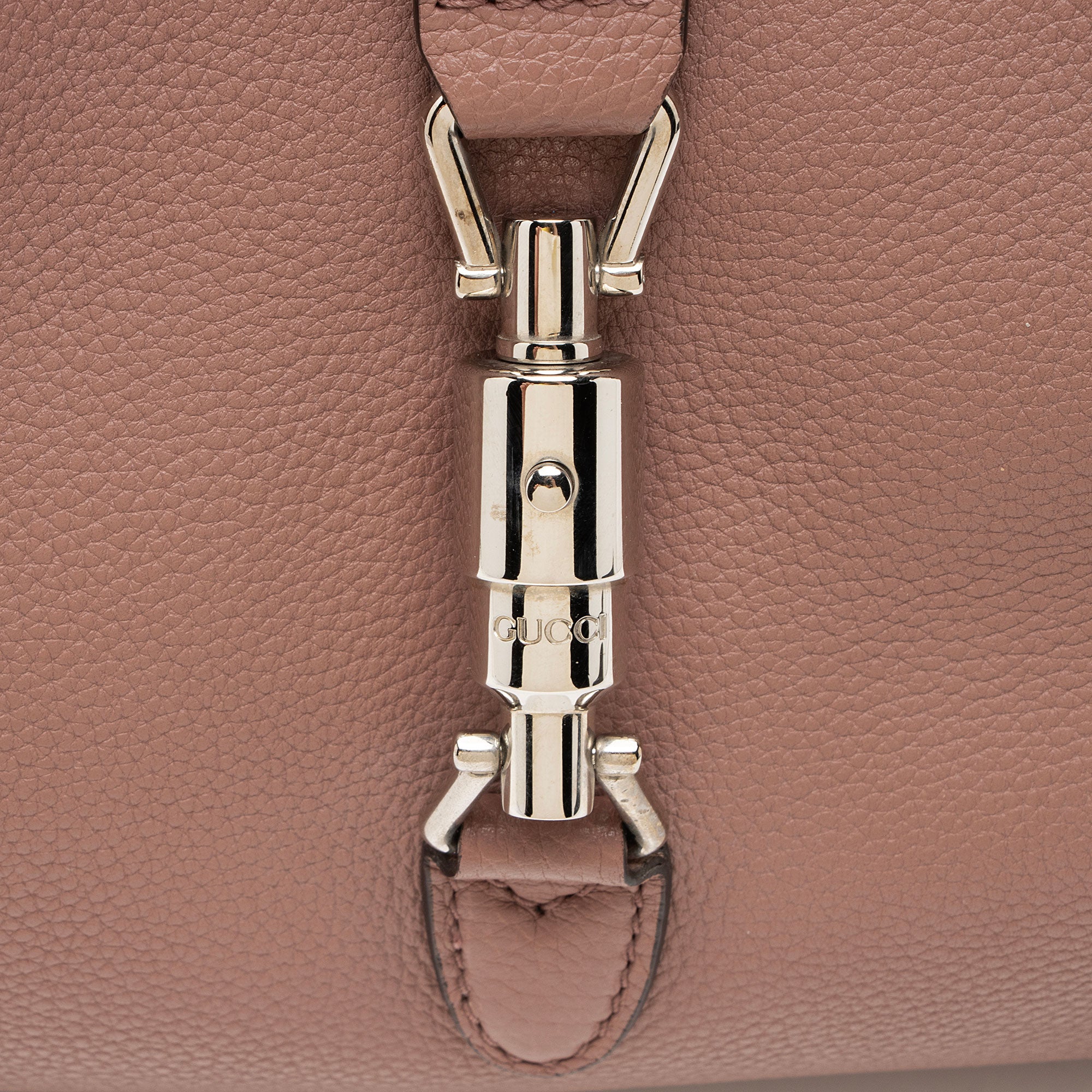 Gucci Soft Pebbled Leather Jackie Small Tote