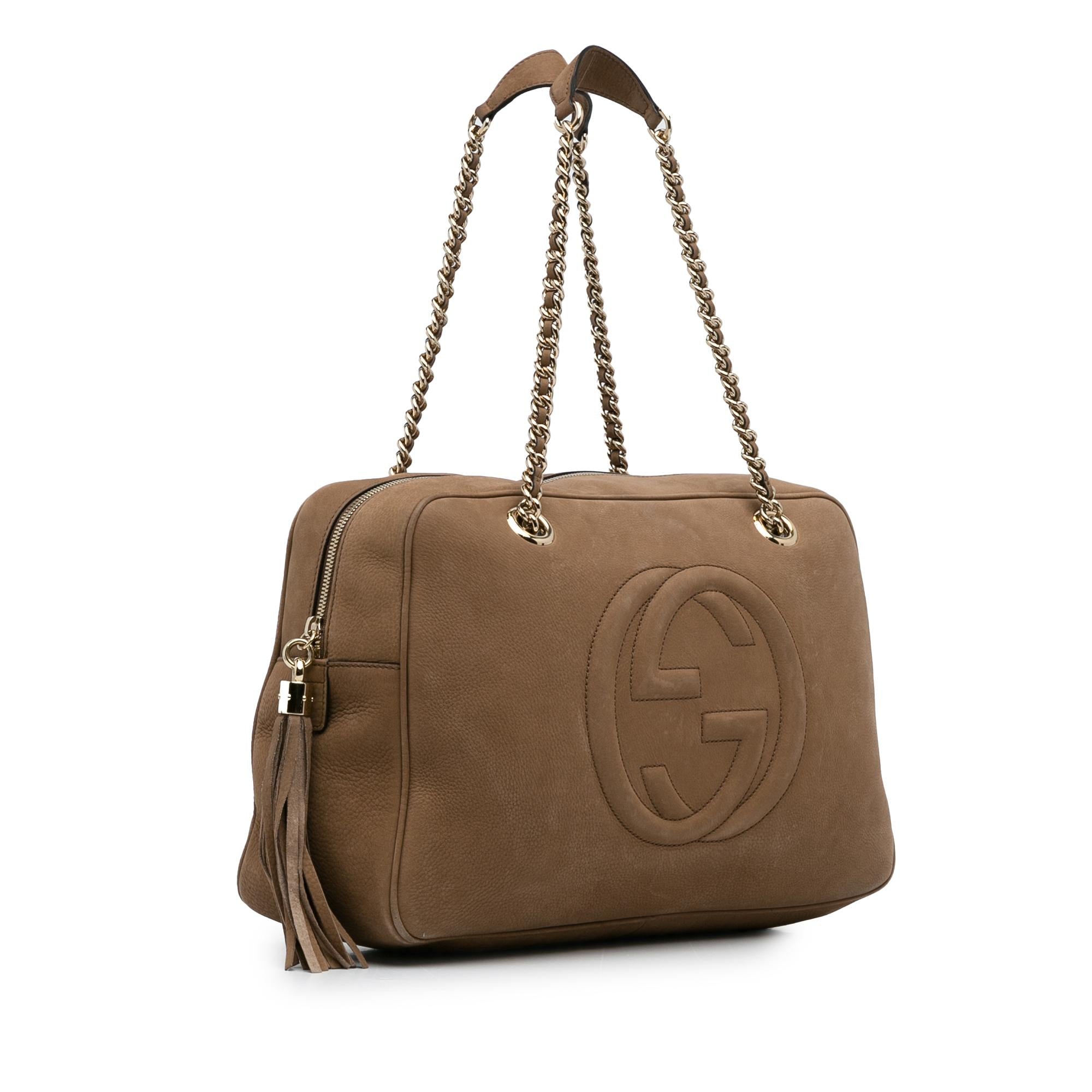 GUCCI SOHO チェーンバッグ Gucci Soho Chain Crossbody Bag Medium - Pink