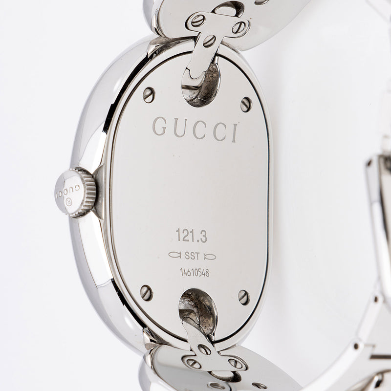 Gucci Stainless Steel Marina Chain Watch (SHF-krqMOj)