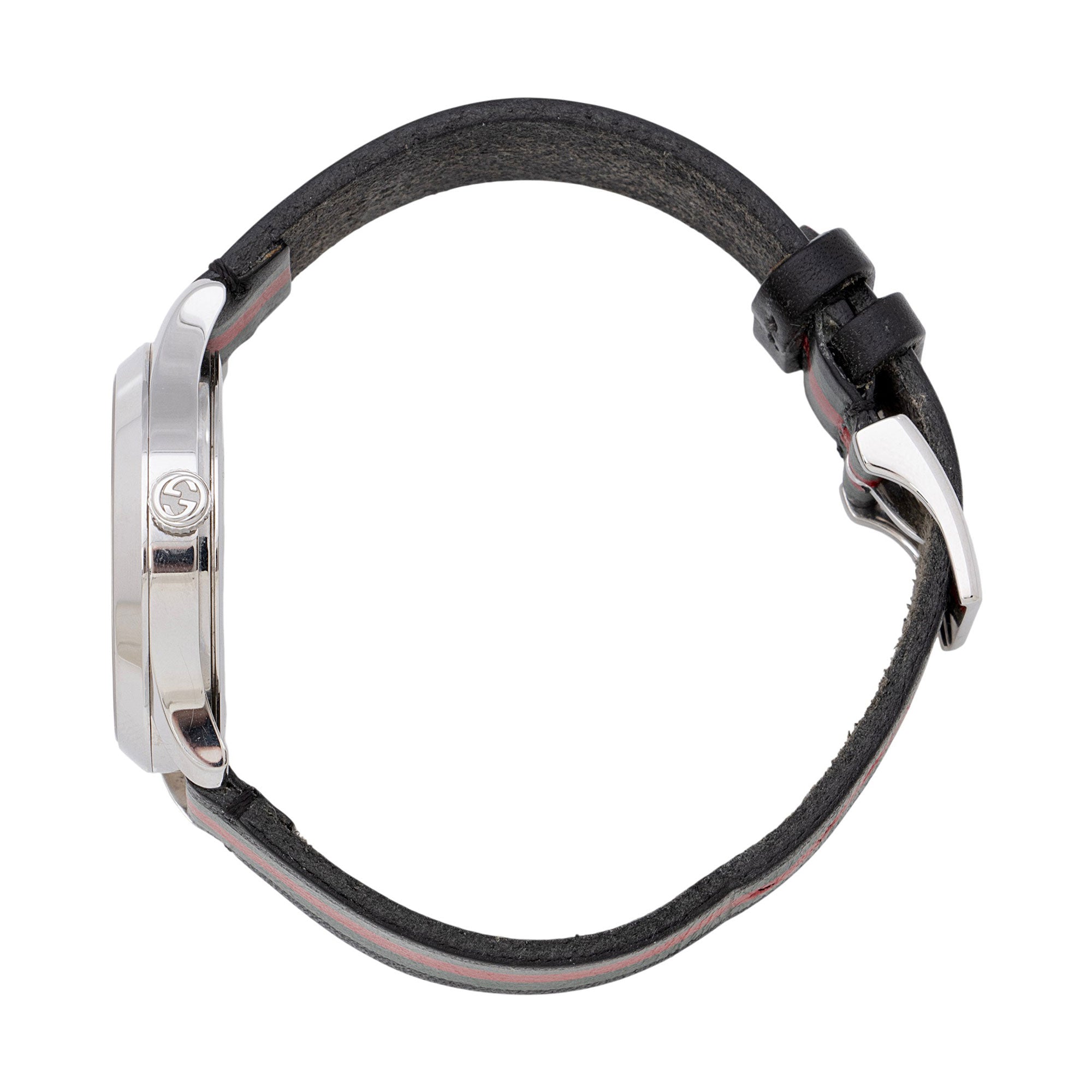 Gucci Stainless Steel Web G-Timeless Watch