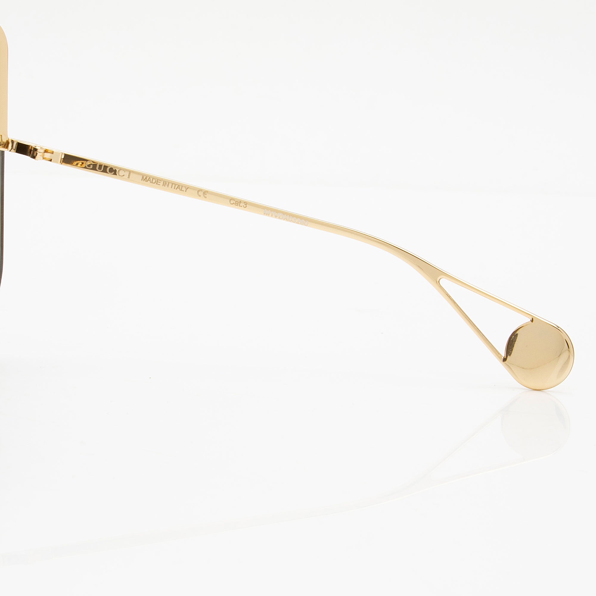 Gucci Star Studded Shield Sunglasses