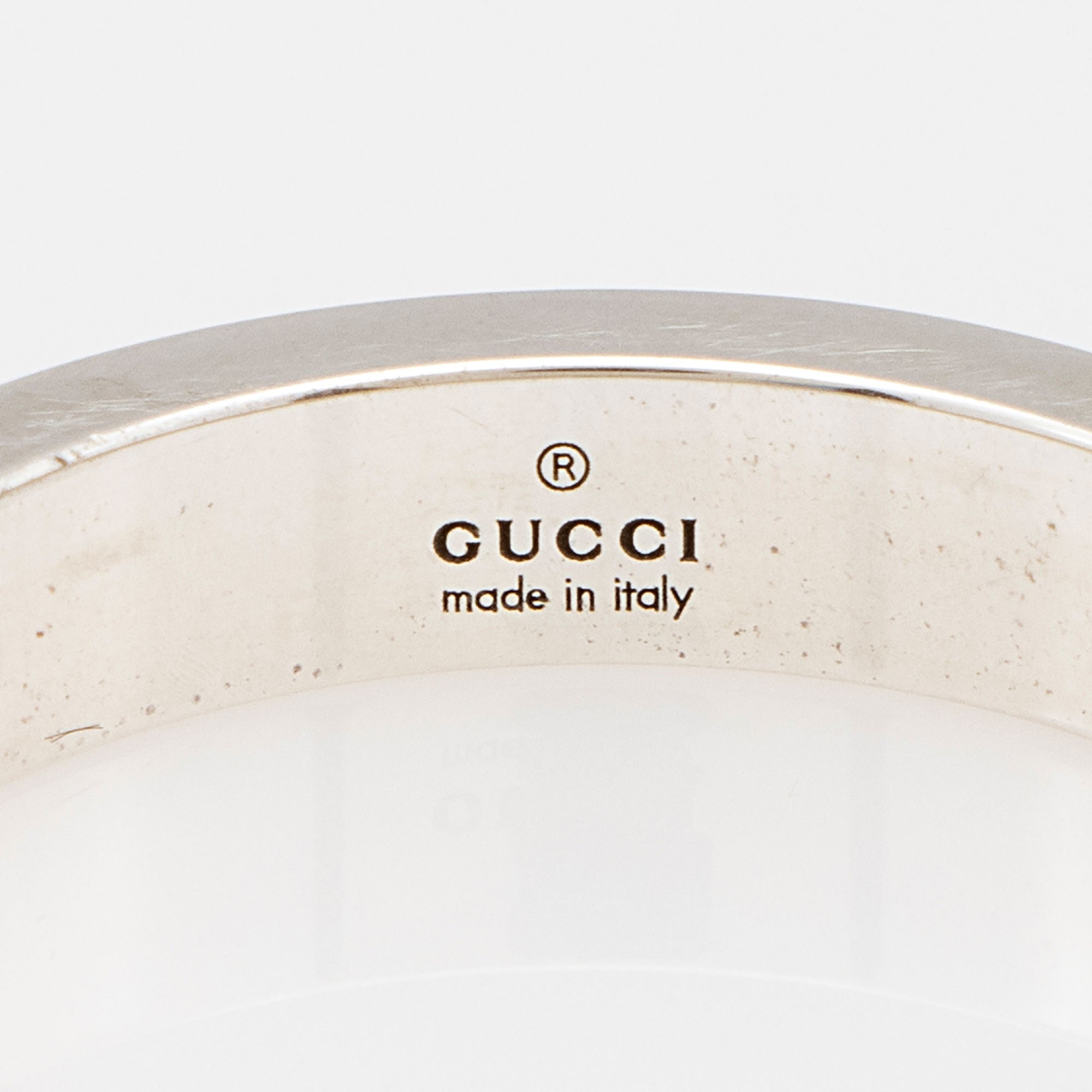 Gucci Sterling Silver Ghost Ring - Size 9 1/2