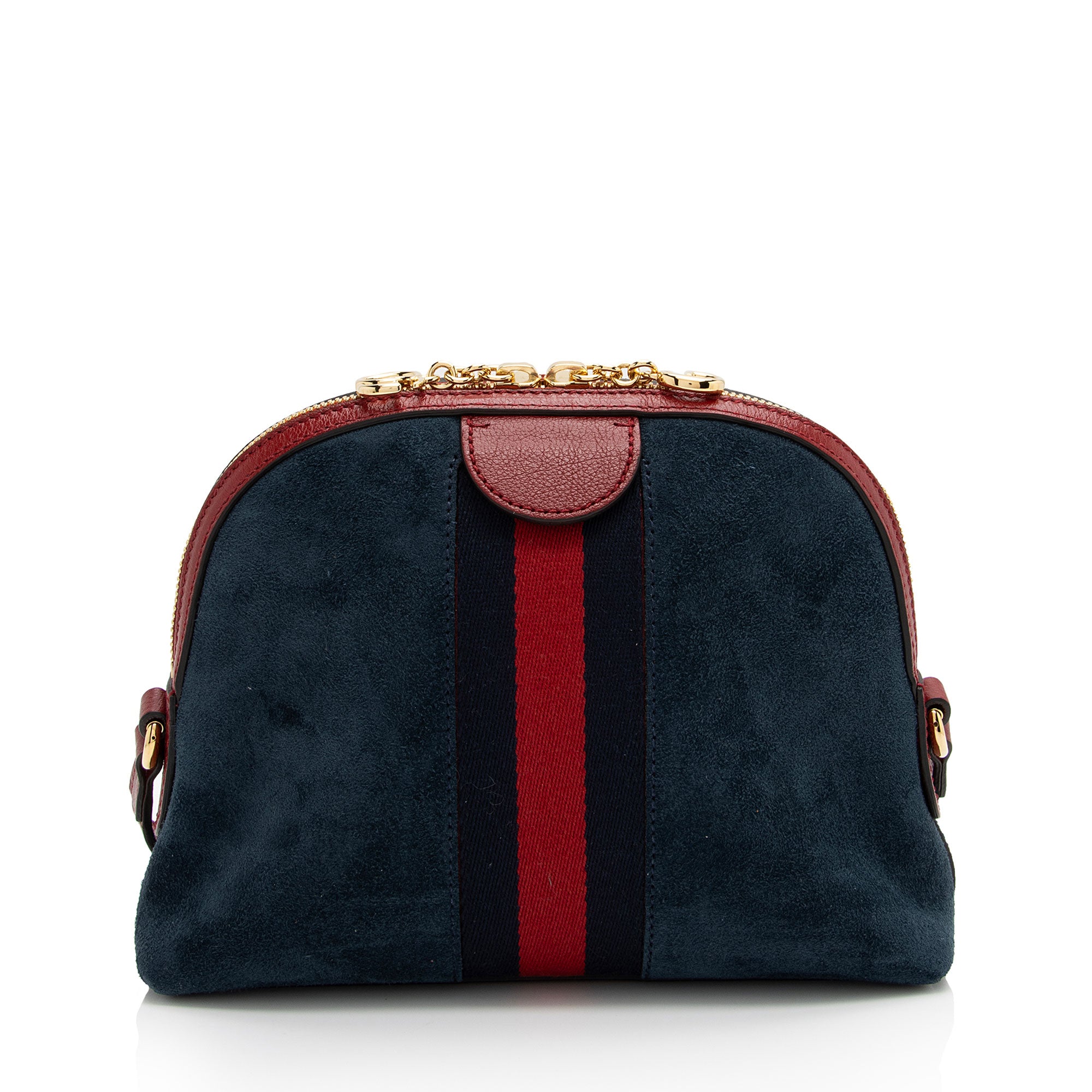 Gucci Suede Ophidia Dome Small Shoulder Bag (SHF-ZDZ4UX)