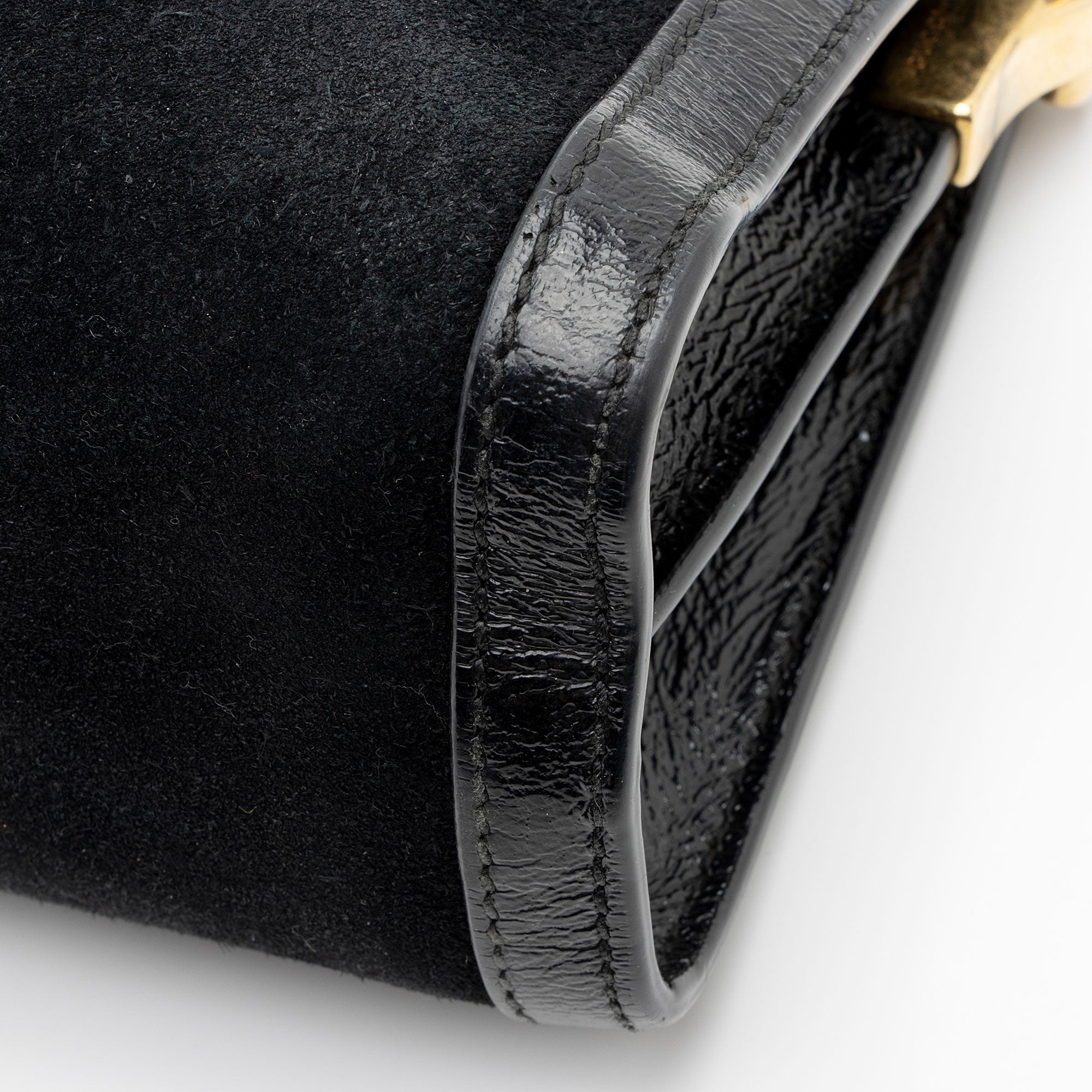 Gucci Suede Ophidia Medium Chain Shoulder Bag