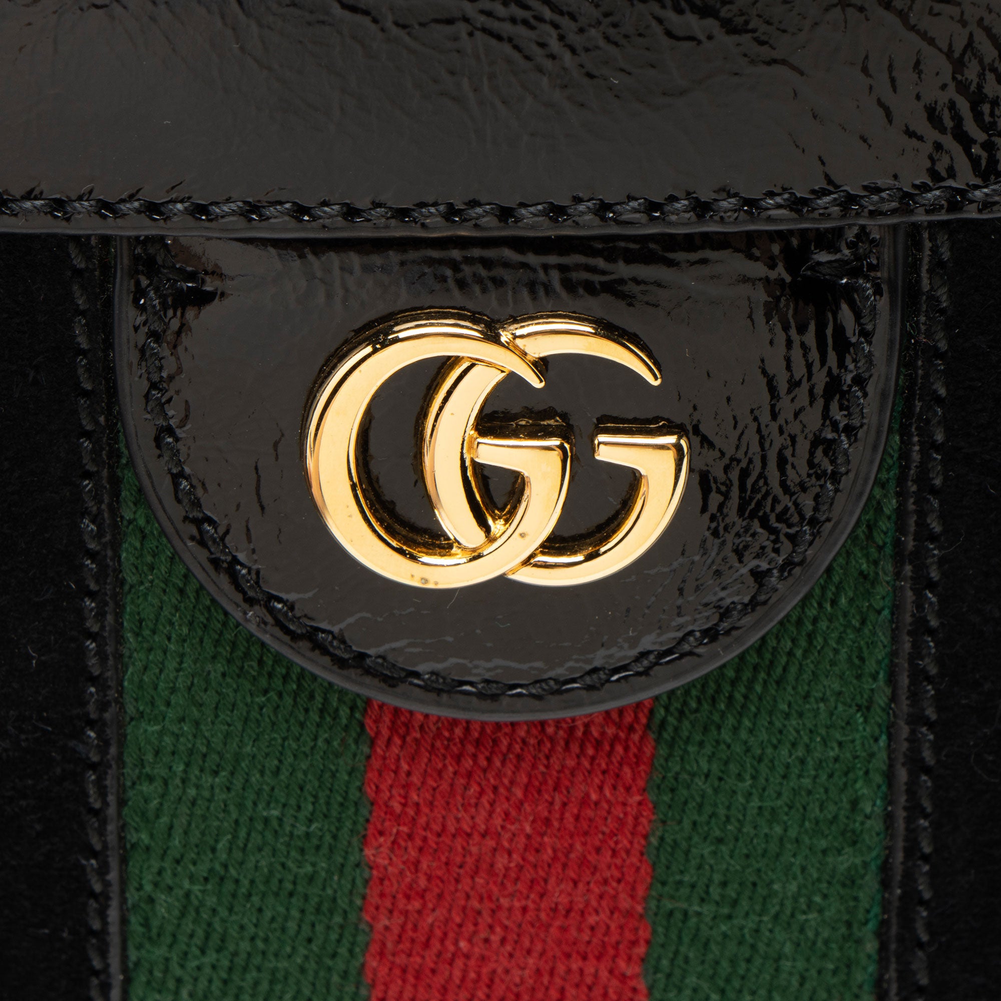 Gucci Suede Ophidia Medium Chain Shoulder Bag