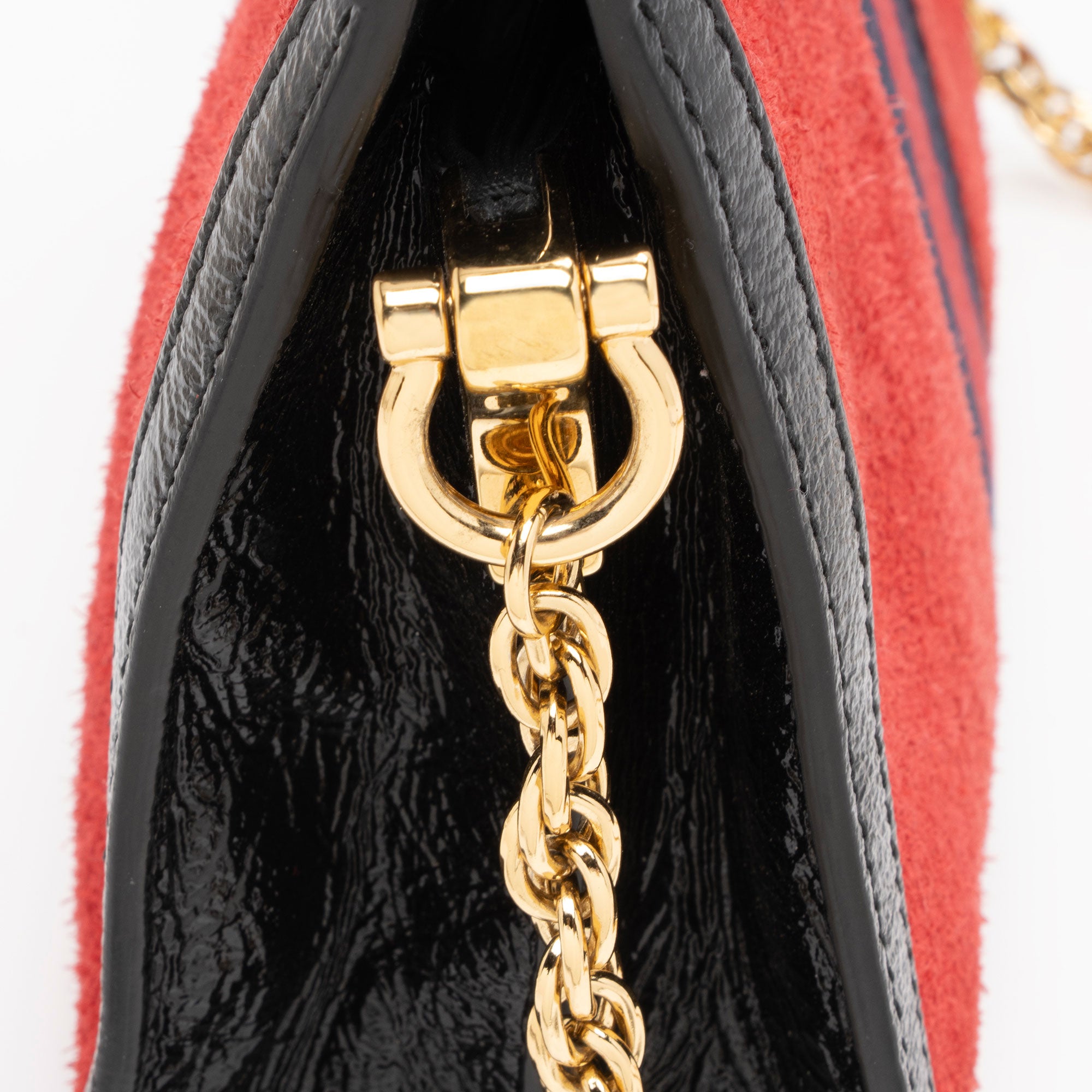 Gucci Suede Ophidia Small Chain Shoulder Bag (SHF-Pfwf9m)
