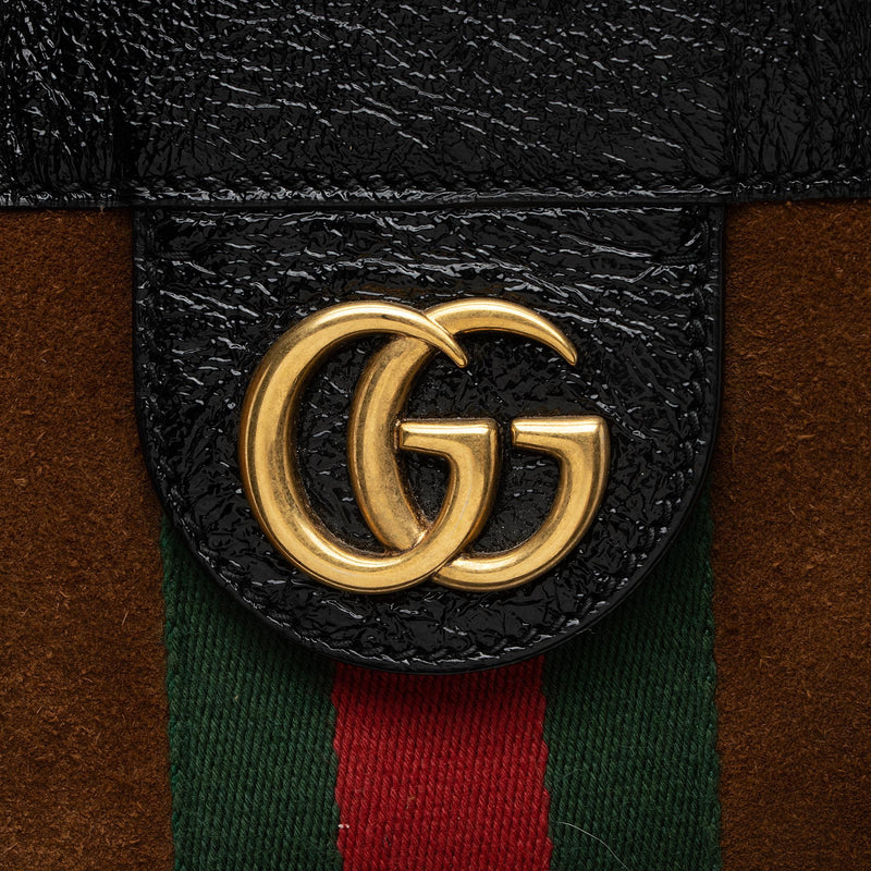Gucci Suede Ophidia Vertical Large Shopping Tote (SHF-SeZMpK)