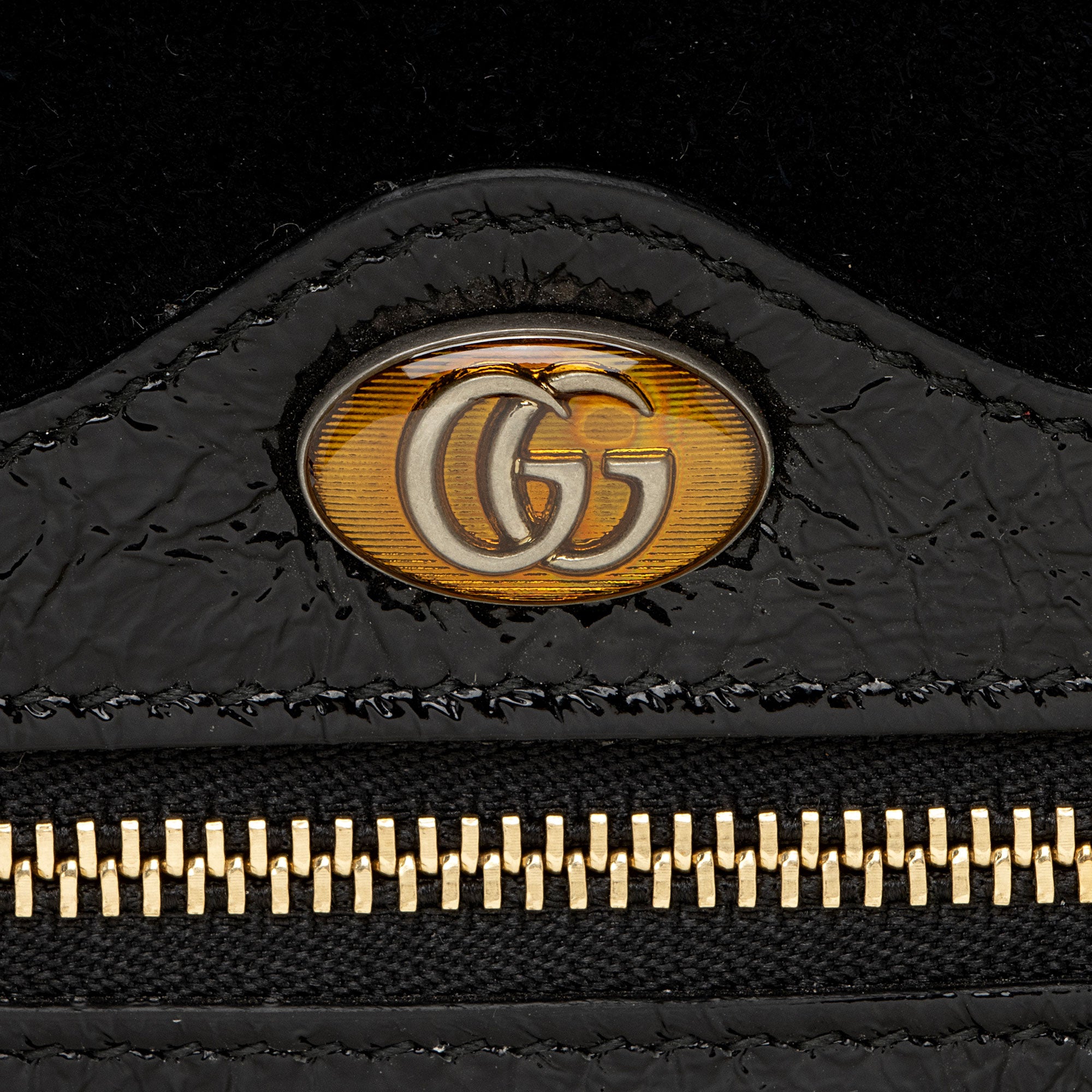 Gucci Suede Ophidia Zip Pouch (SHF-6RTERn)
