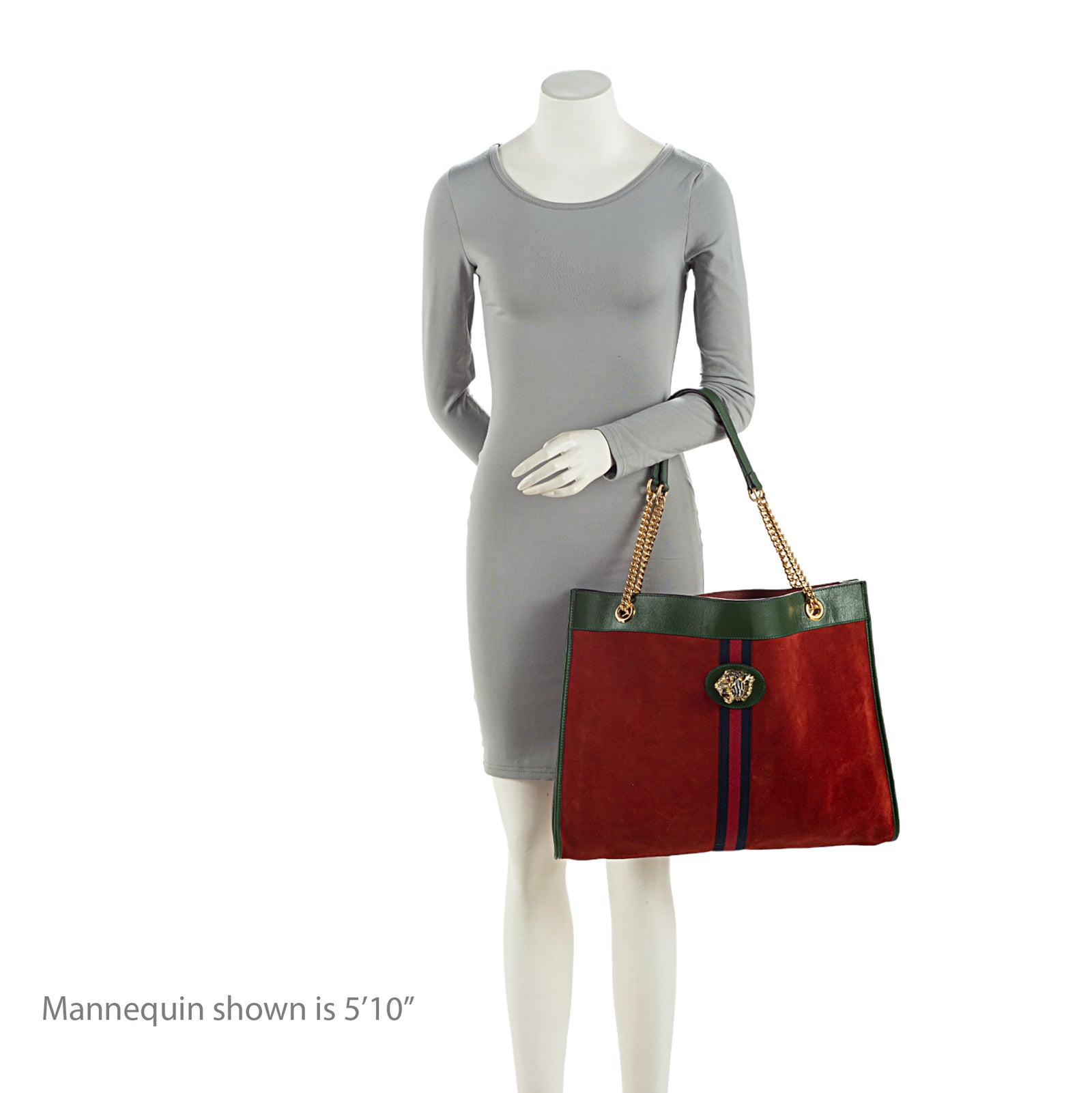 Gucci Suede Rajah Large Tote SHF eovfw8 LuxeDH