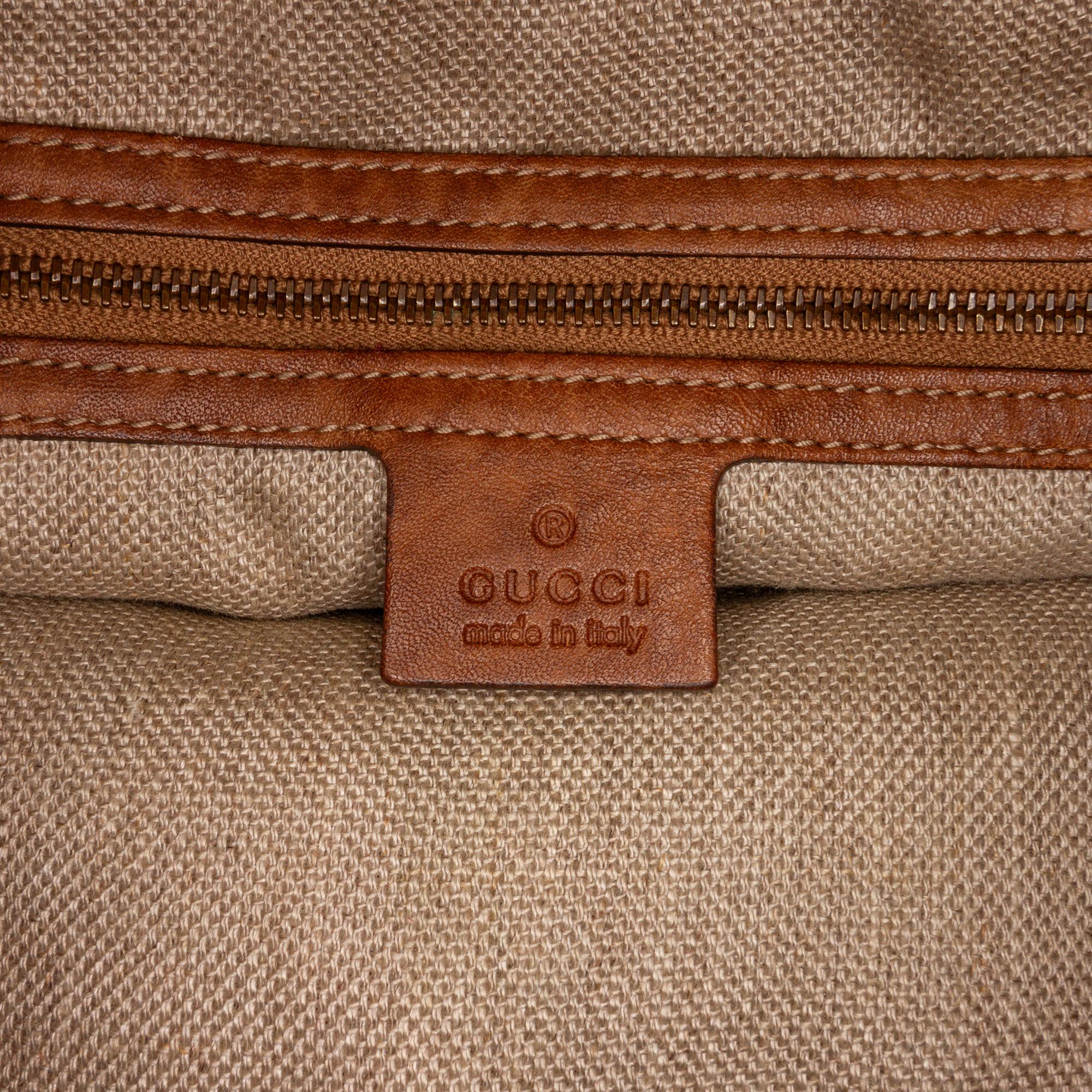 Gucci Sunset Straw Tote Bag (SHG-fPDmkH)