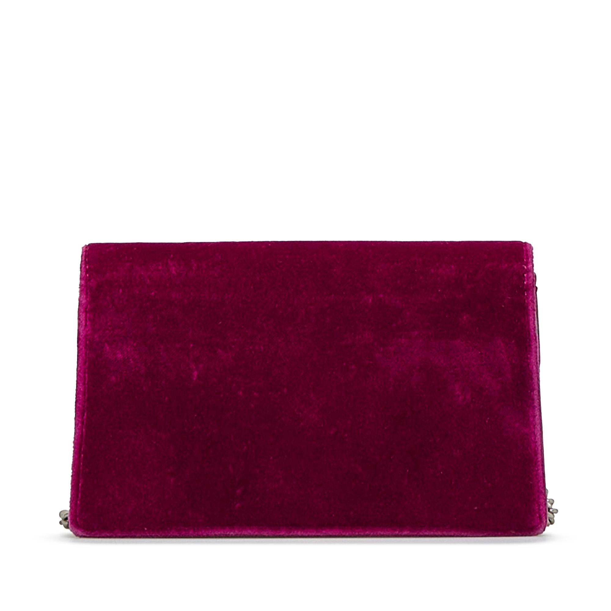 Gucci Super Mini Velvet Dionysus Crossbody Bag (SHG-b6Dwxl)