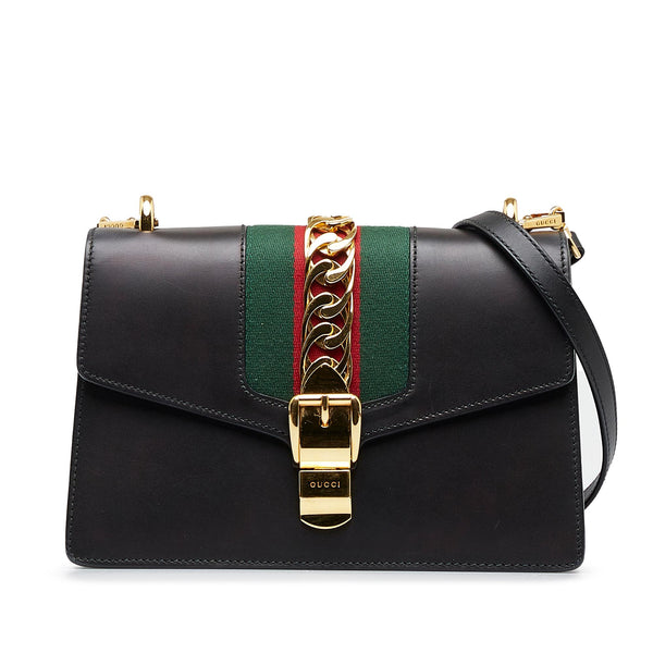 Gucci Sylvie Shoulder Bag (SHG-NFRbwn)