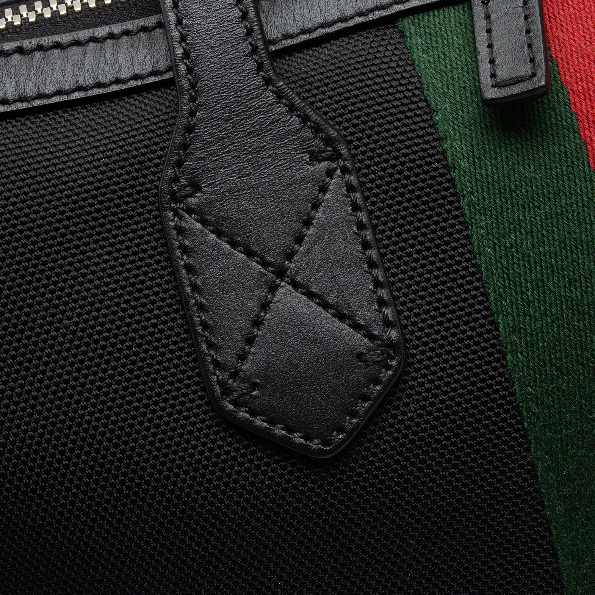 Gucci Techno Canvas Web Convertible Medium Tote