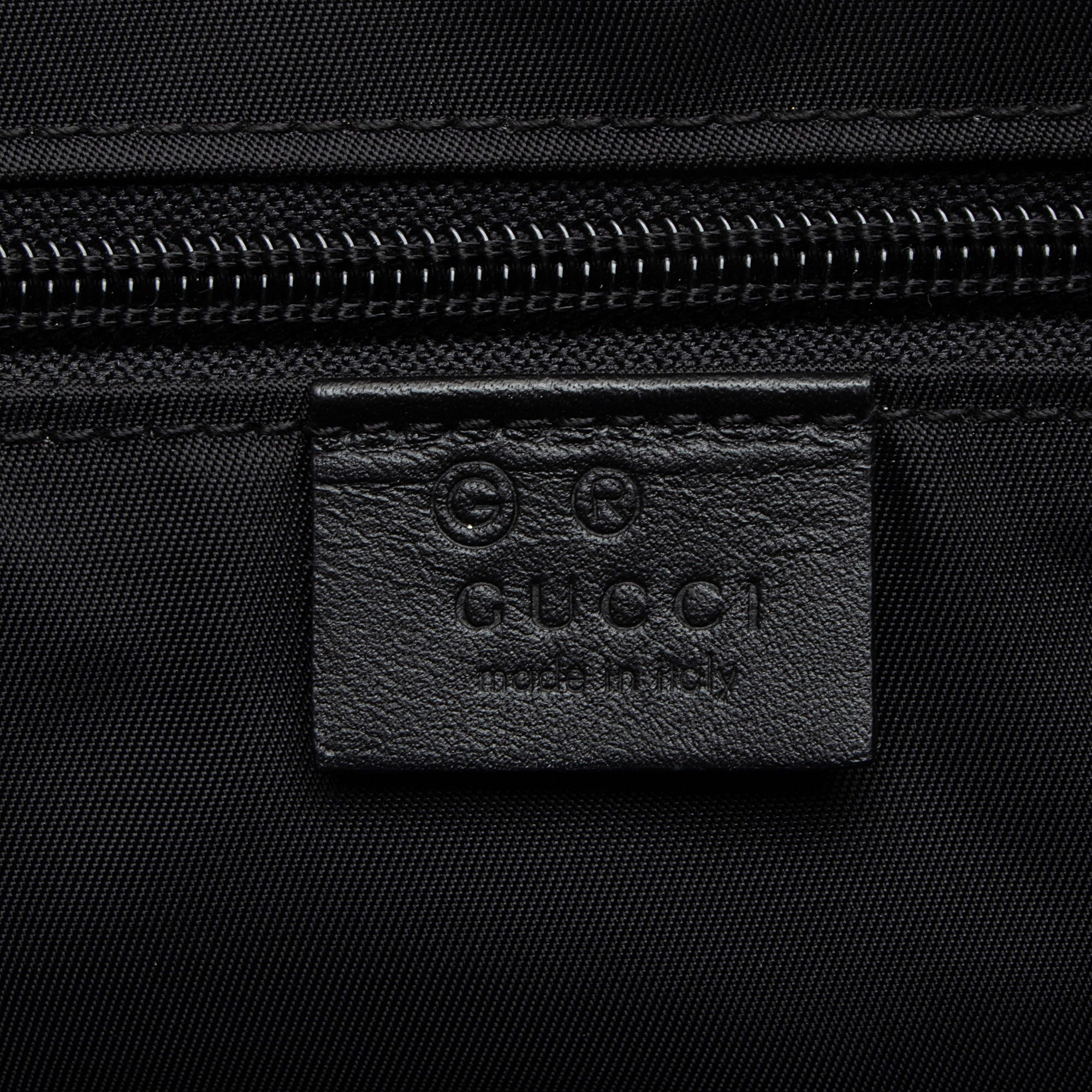 Gucci Techno Canvas Web Convertible Medium Tote