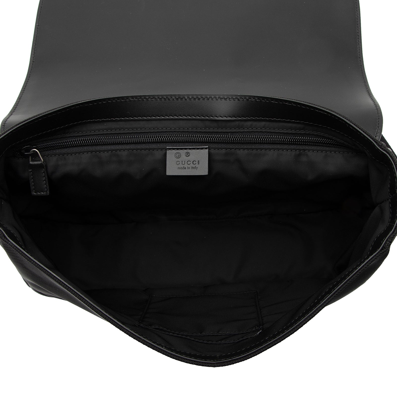 Gucci techno canvas messenger bag deals