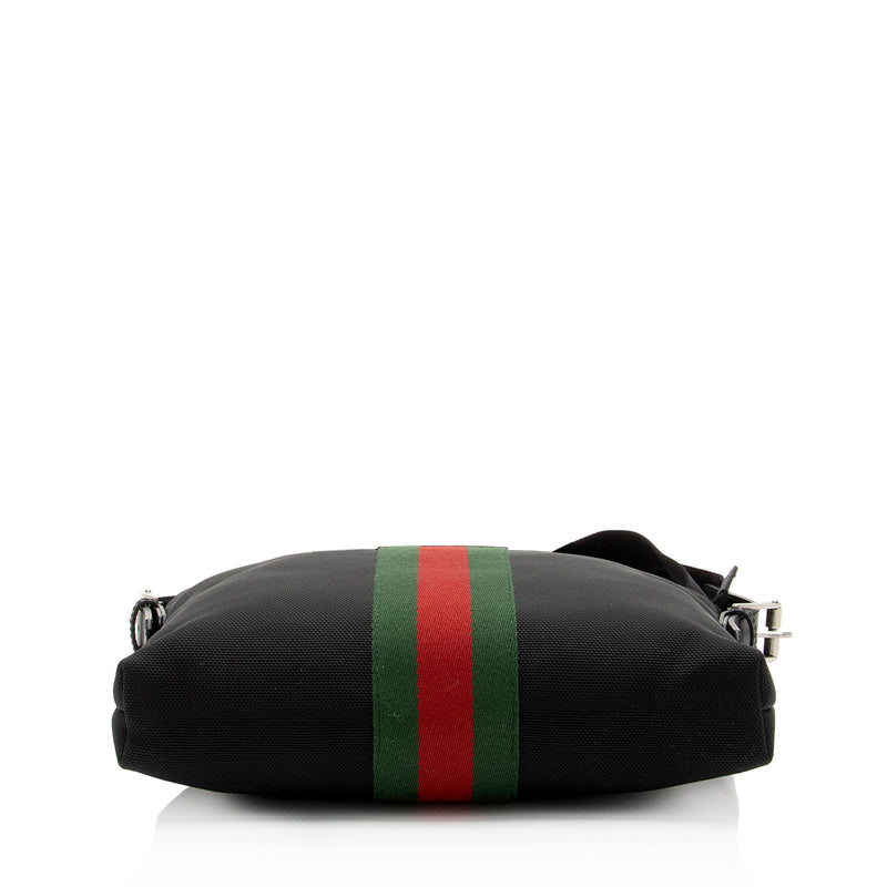 Gucci Techno Canvas Web Messenger Bag (SHF-hSj6G8)