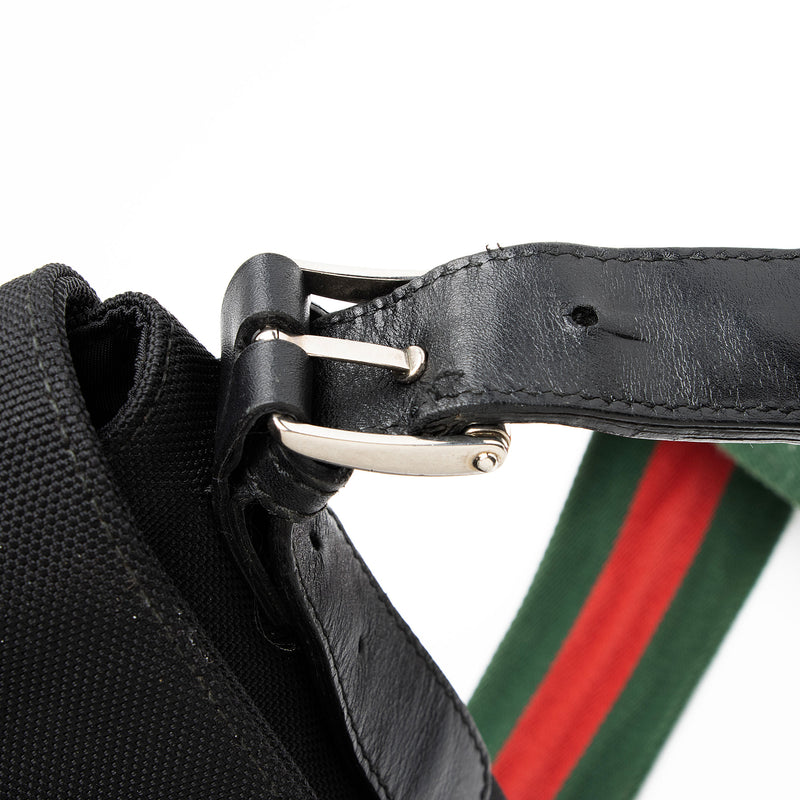 Gucci Techno Canvas Web Strap Flap Messenger (SHF-fSJ95Q)