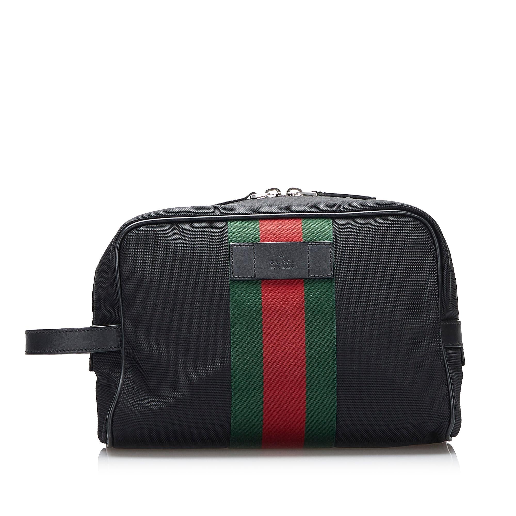 Gucci Techno Web Clutch (SHG-aAsl22)