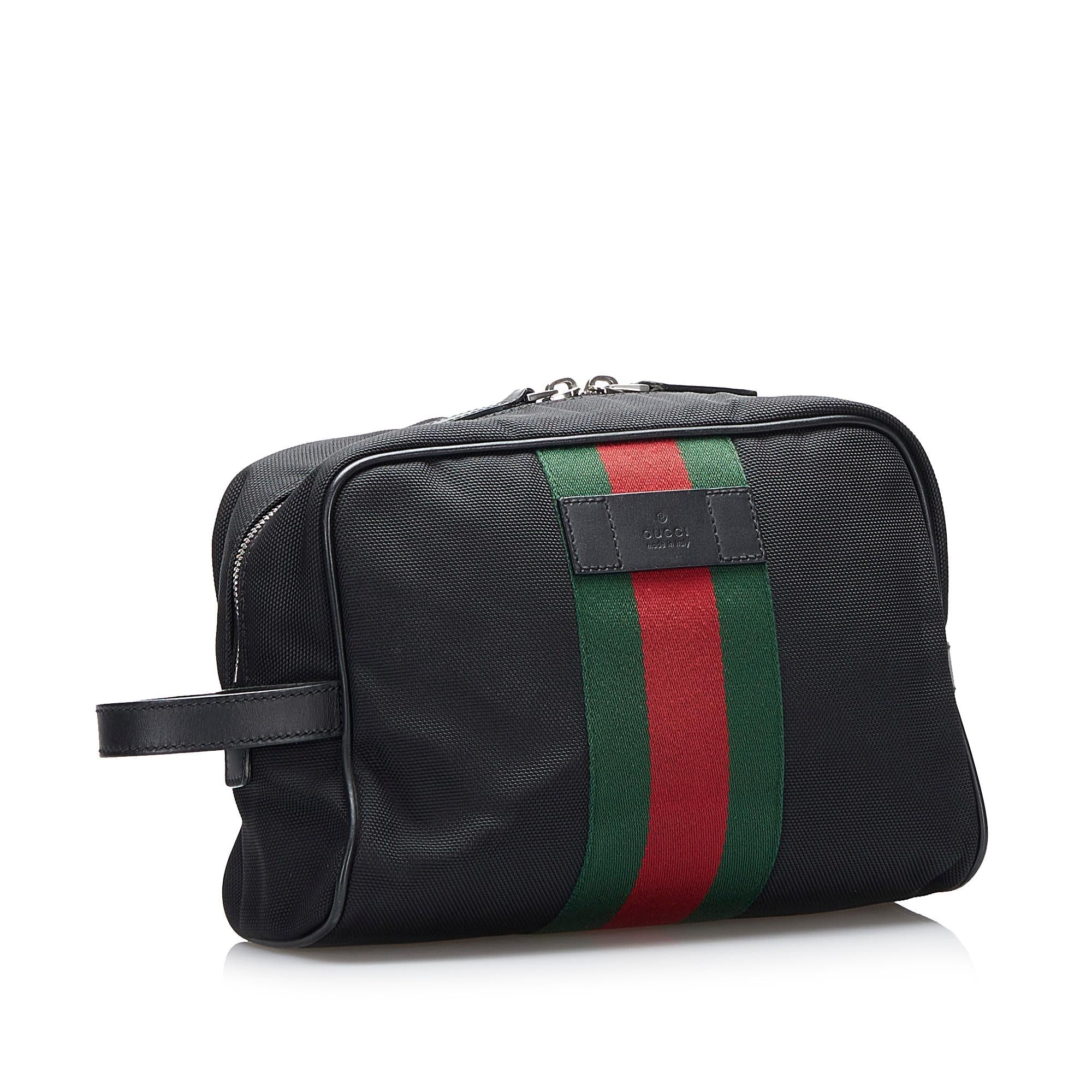 Gucci Techno Web Clutch (SHG-aAsl22)
