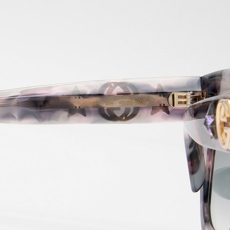 Gucci Urban Stars Interlocking G Oversize Sunglasses (SHF-3PPmAt)
