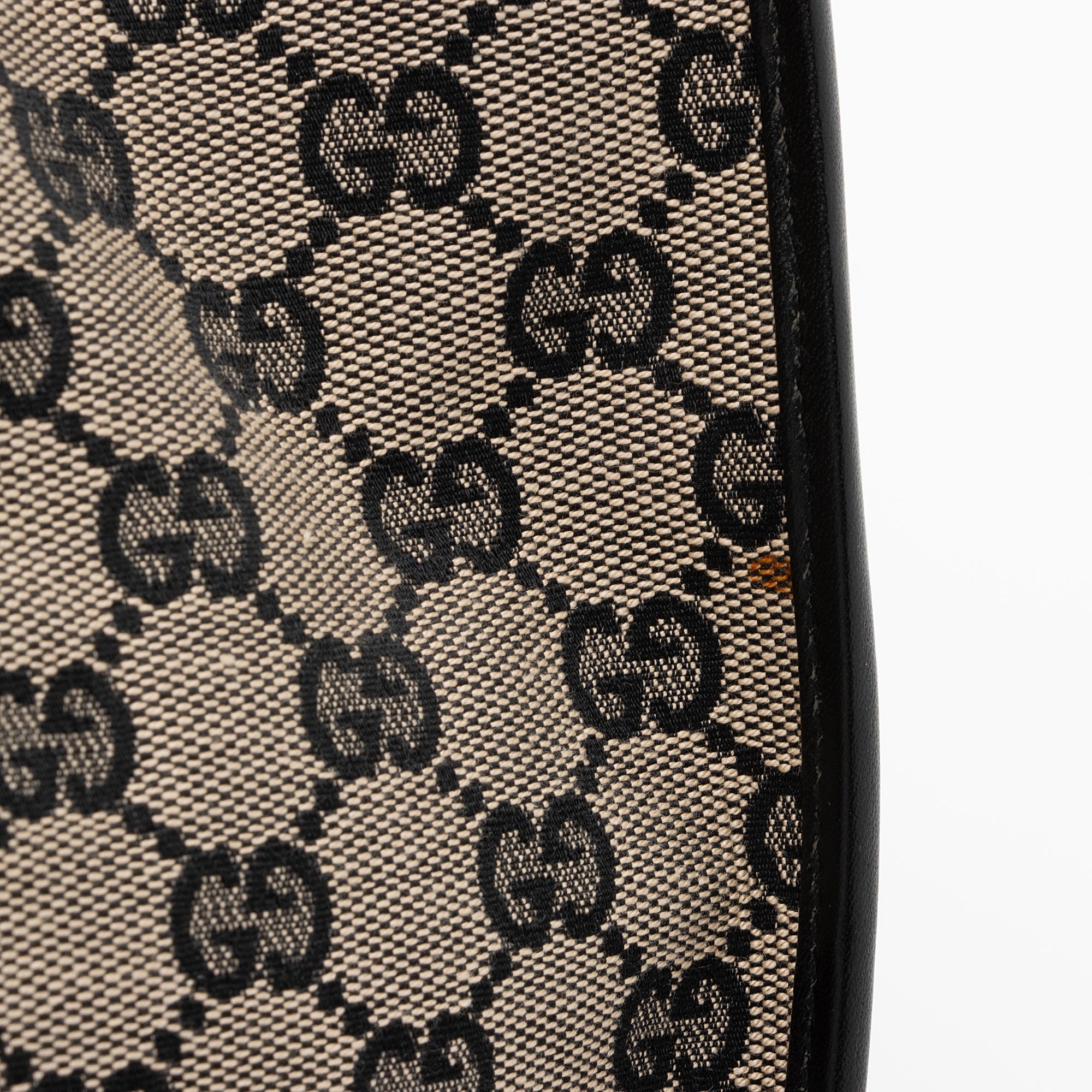 Gucci Vintage GG Canvas Bardot Medium Shoulder Bag (SHF-MzOFGC)