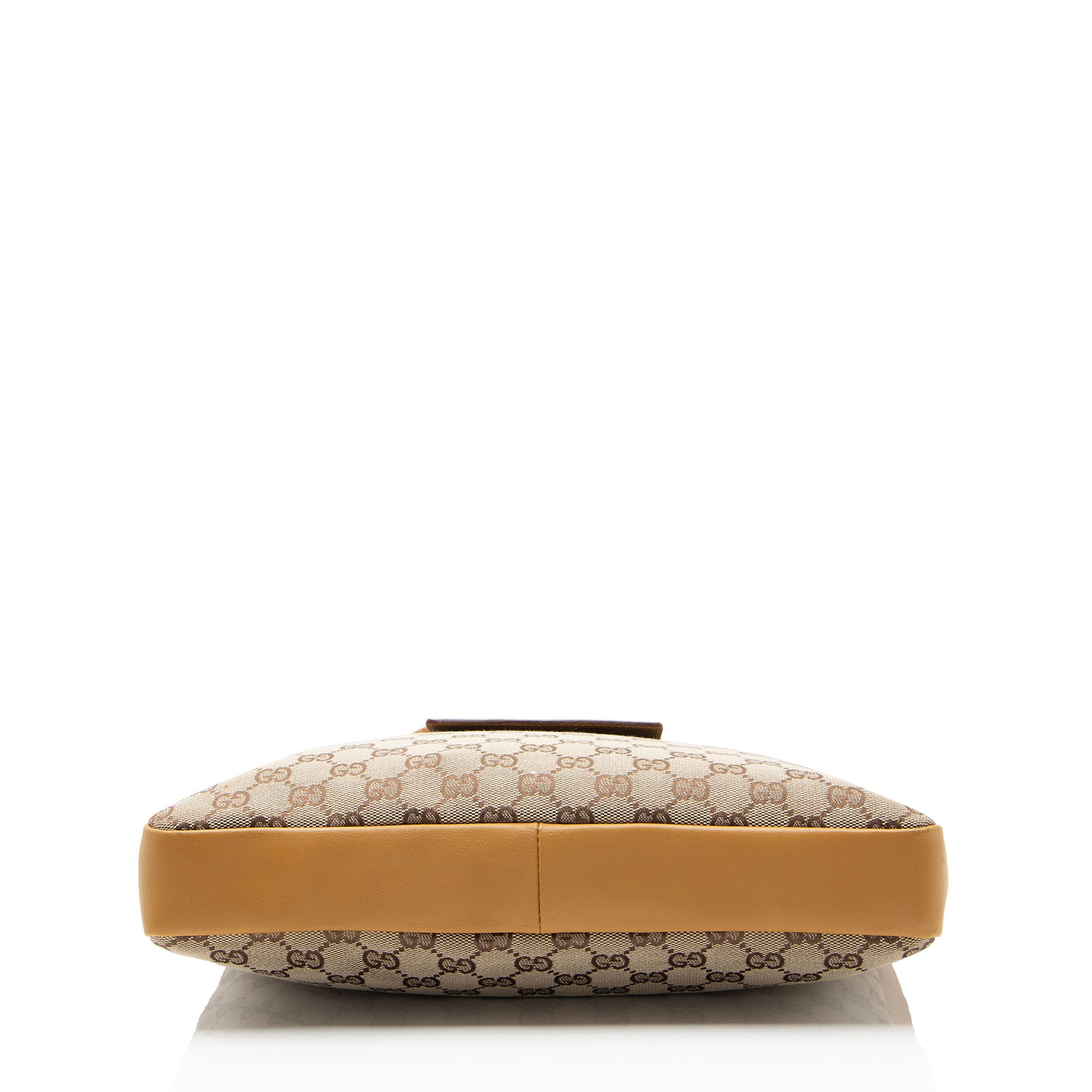 Gucci Vintage GG Canvas Bardot Pocket Messenger