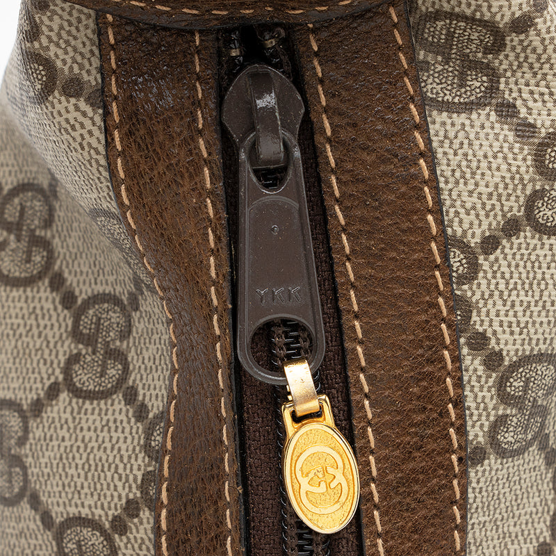 Gucci Vintage GG Plus Web Shoulder Bag - FINAL SALE (SHF-21509