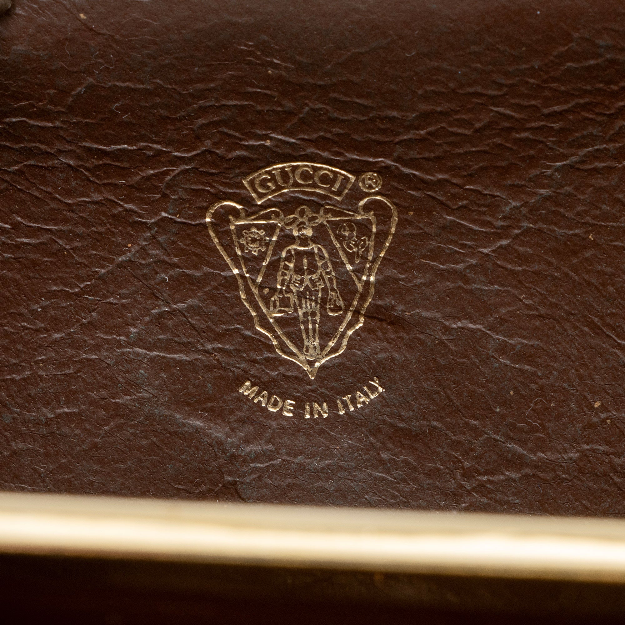 Gucci Vintage GG Supreme Kiss Lock Coin Pouch (SHF-xxZ0al)